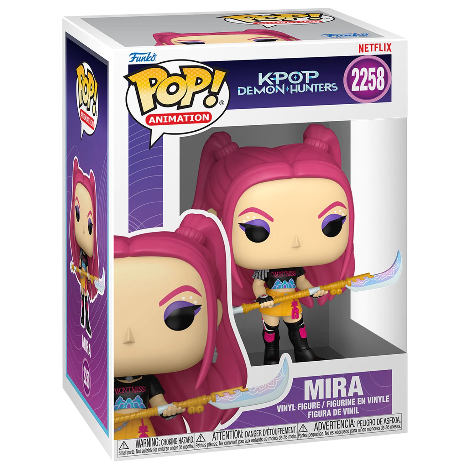 KPop Demon Hunters Funko POP! Animation figurina din vinil Mirai 9 cm poza produsului