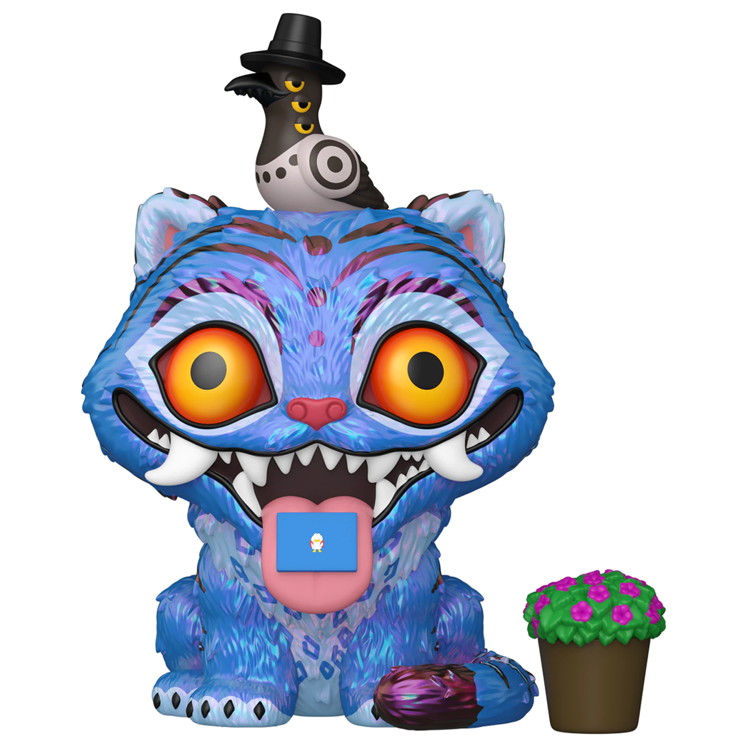 KPop Demon Hunters Funko POP! Animation figurina de vinil Tiger w/Bird 9 cm poza produsului