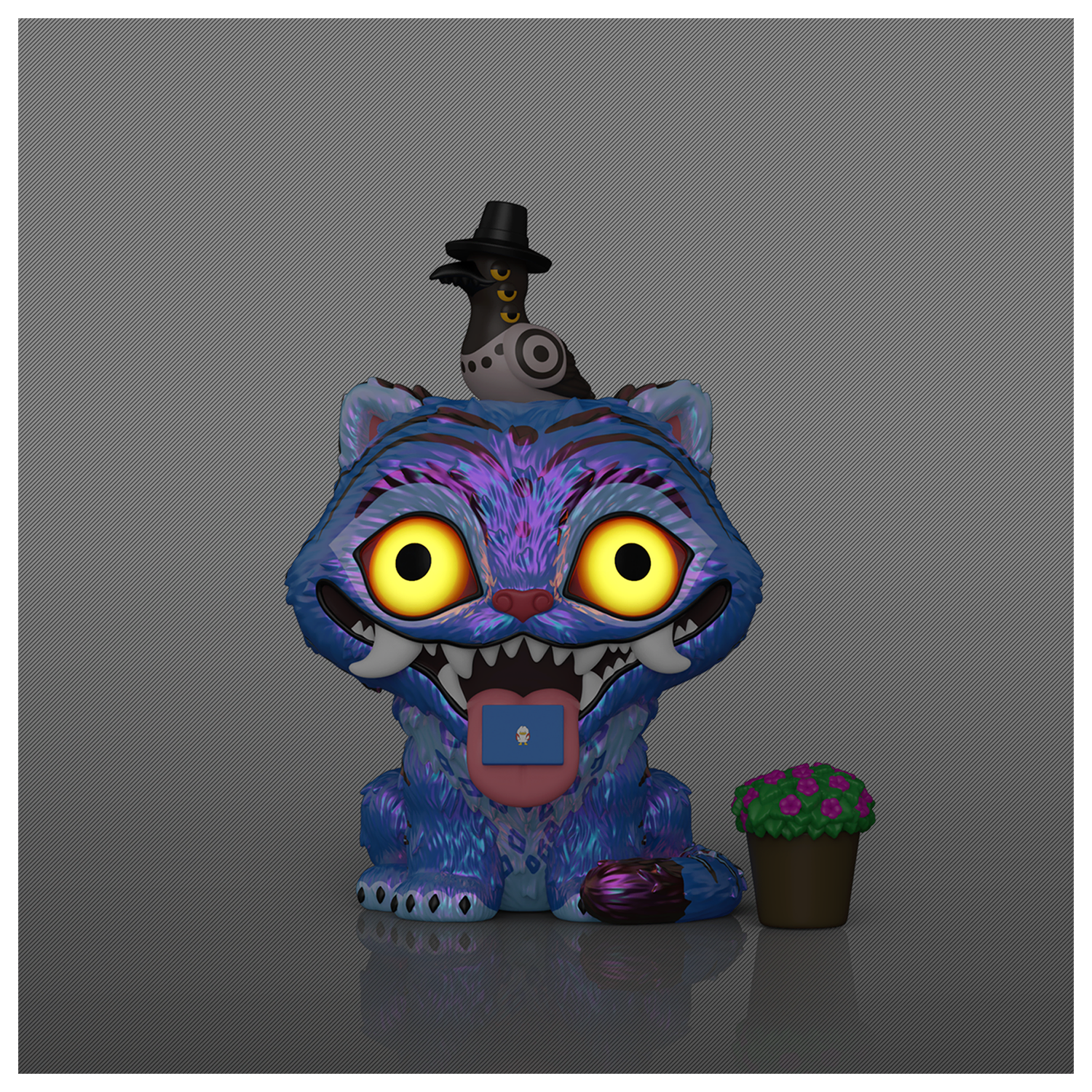 KPop Demon Hunters Funko POP! Animation figurina de vinil Tiger w/Bird 9 cm poza produsului