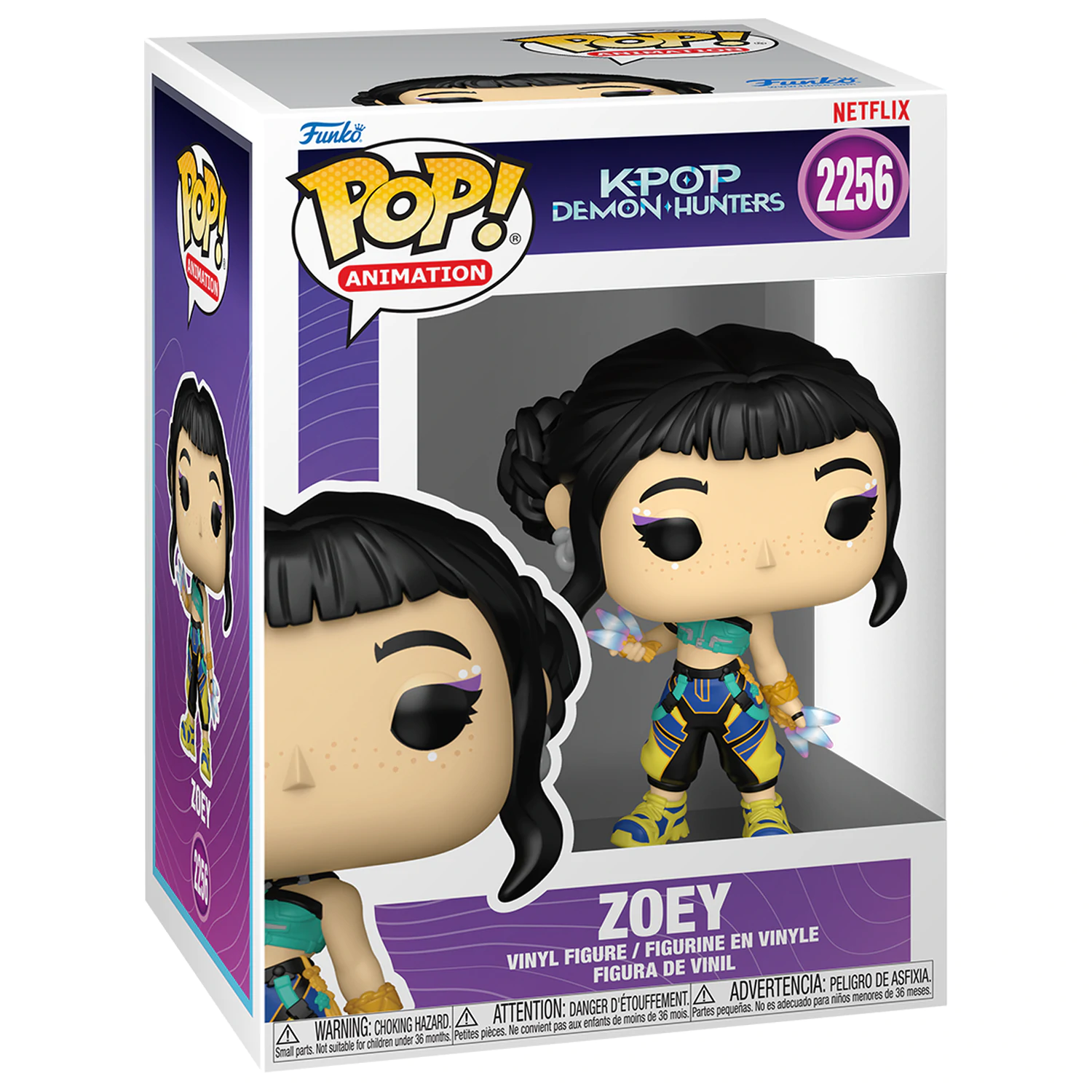 KPop Demon Hunters Funko POP! Animation figurina de vinil Zoey 9 cm poza produsului
