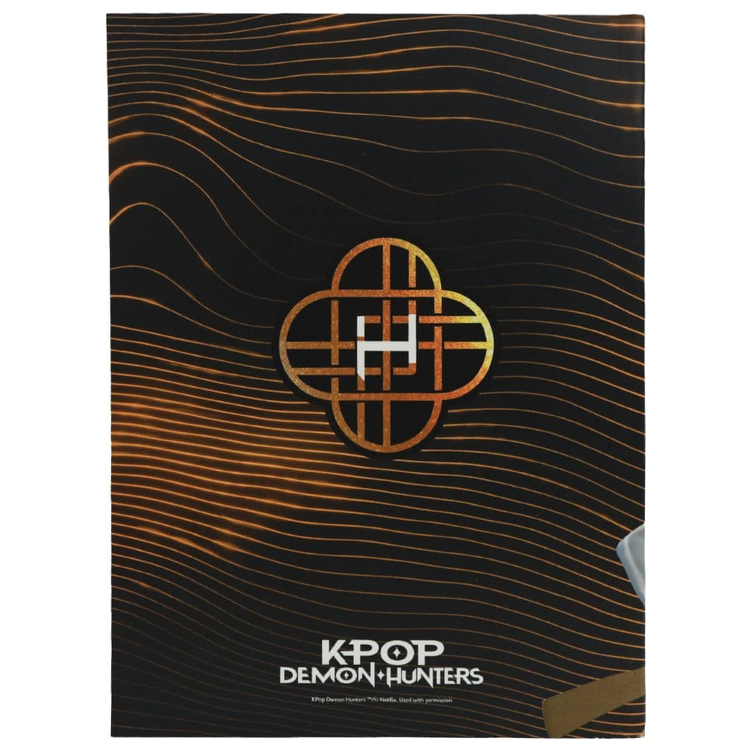 KPop Demon Hunters Set de papetarie Pachet de 10 Auriu poza produsului