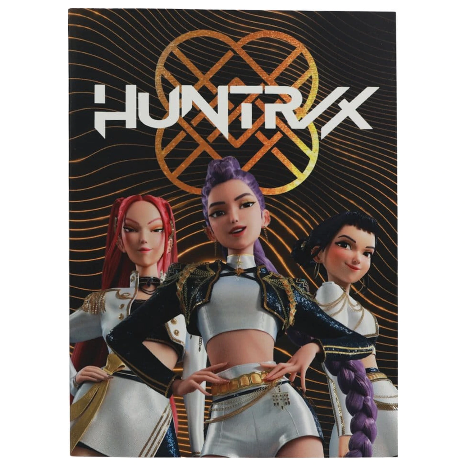 KPop Demon Hunters Set de papetarie Pachet de 10 Auriu poza produsului