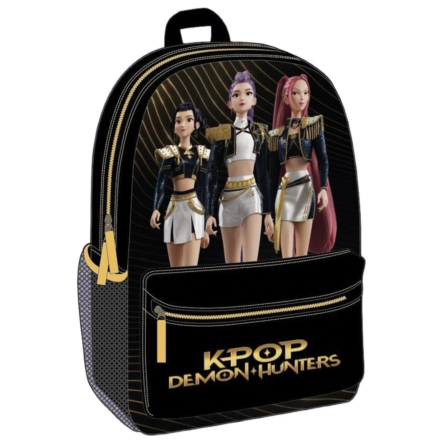 KPop Demon Hunters Rucsac de buzunar Auriu poza produsului