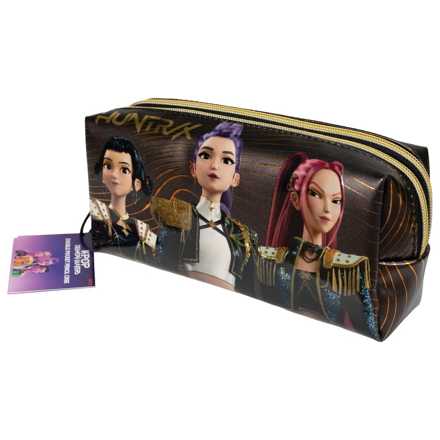 KPop Demon Hunters Pencil Case Golden poza produsului