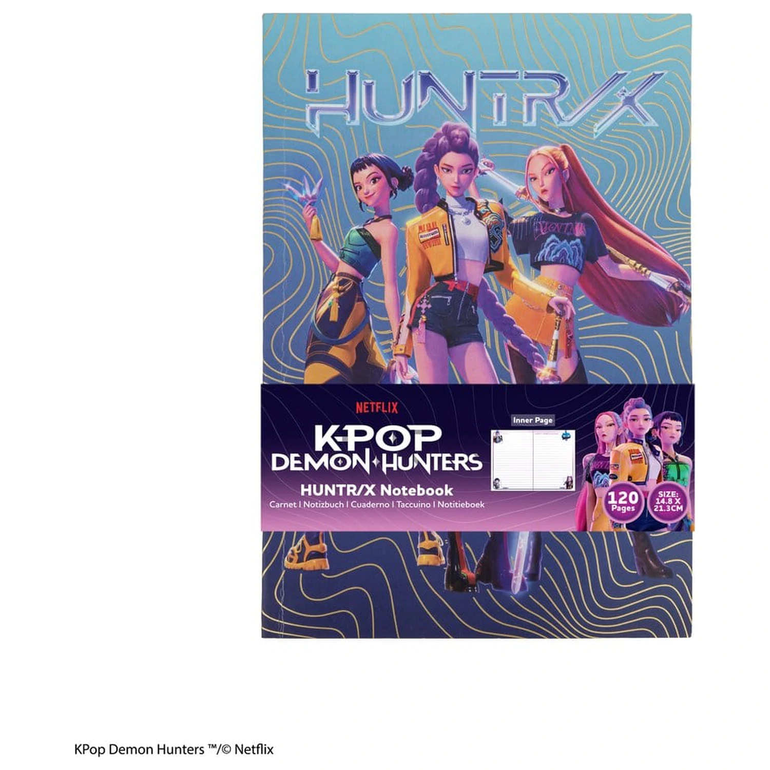 KPop Demon Hunters Caiet HUNTR/X poza produsului