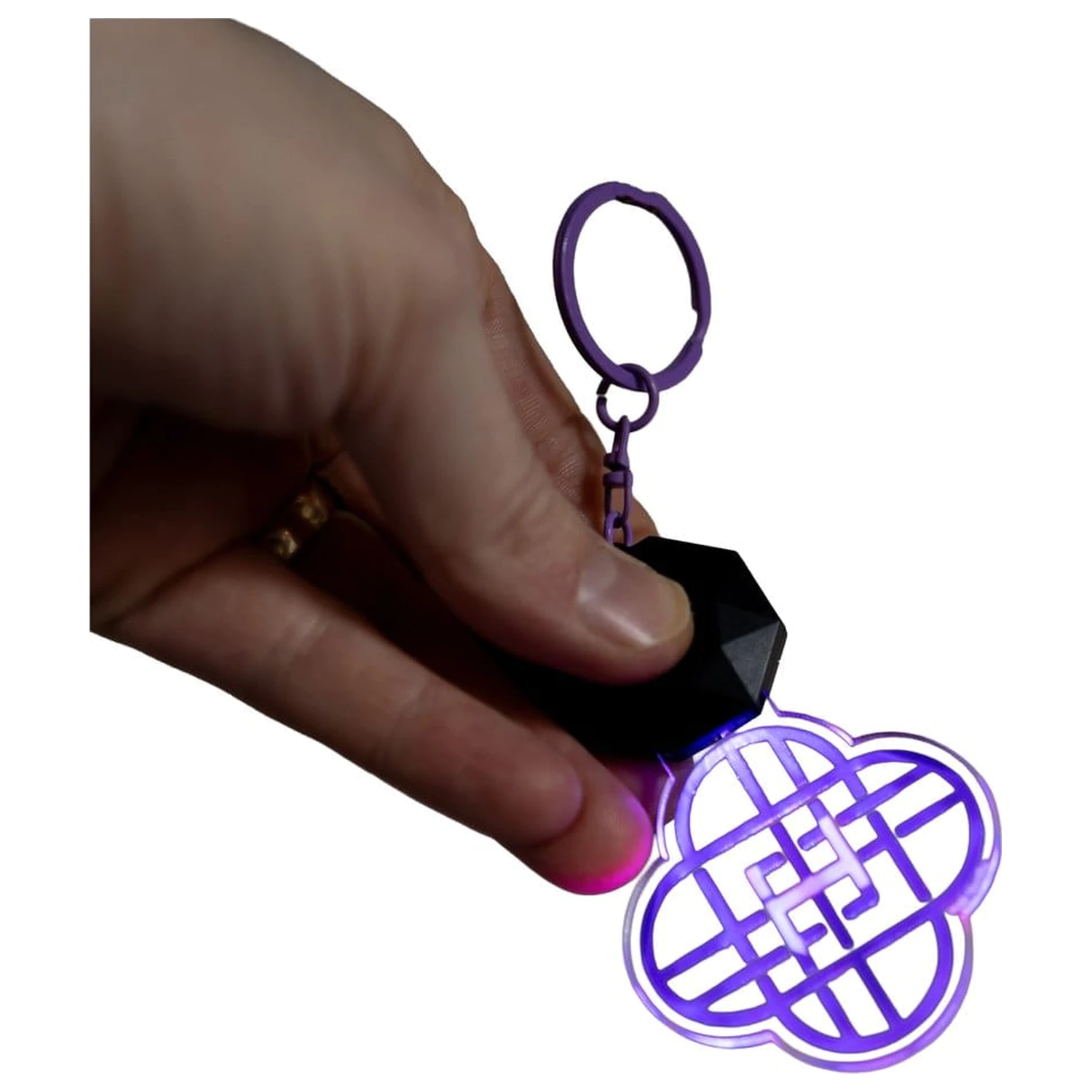 KPop Demon Hunters Breloc cu lumina Huntr/x poza produsului