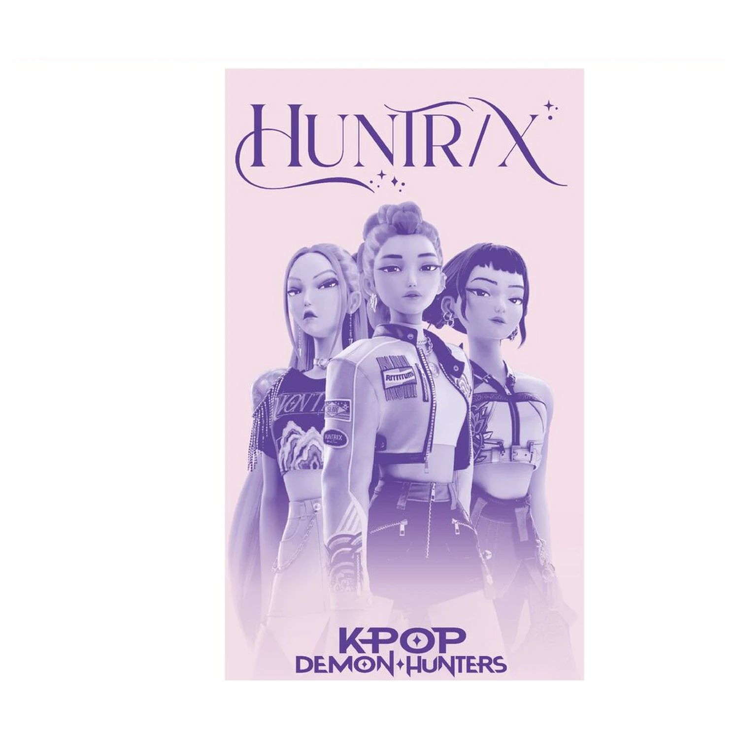 KPop Demon Hunters Huntrix prosop din microfibra poza produsului