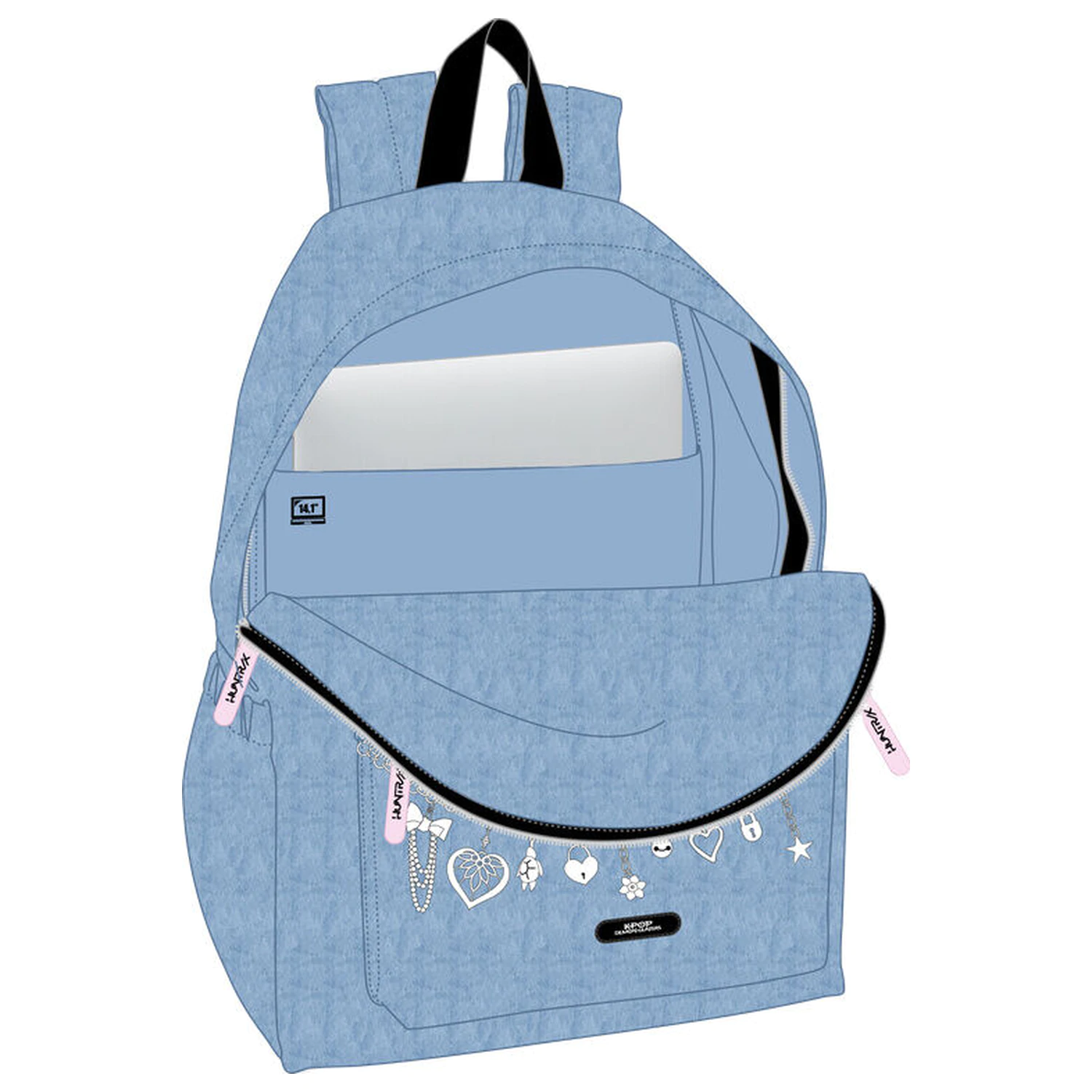 Kpop Demon Hunters Huntrix rucsac 43cm poza produsului