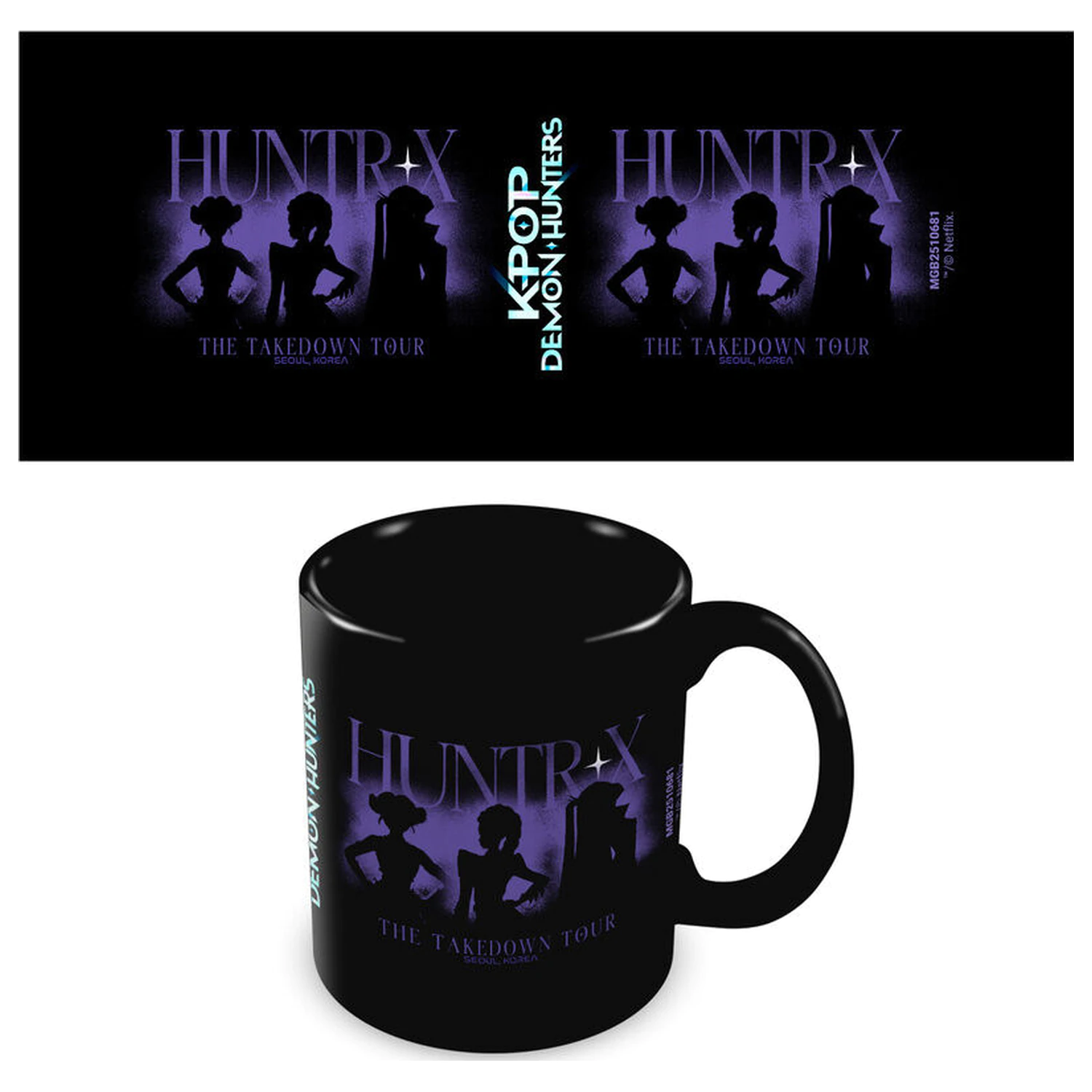 KPop Demon Hunters Huntrix Tour cana 325ml poza produsului