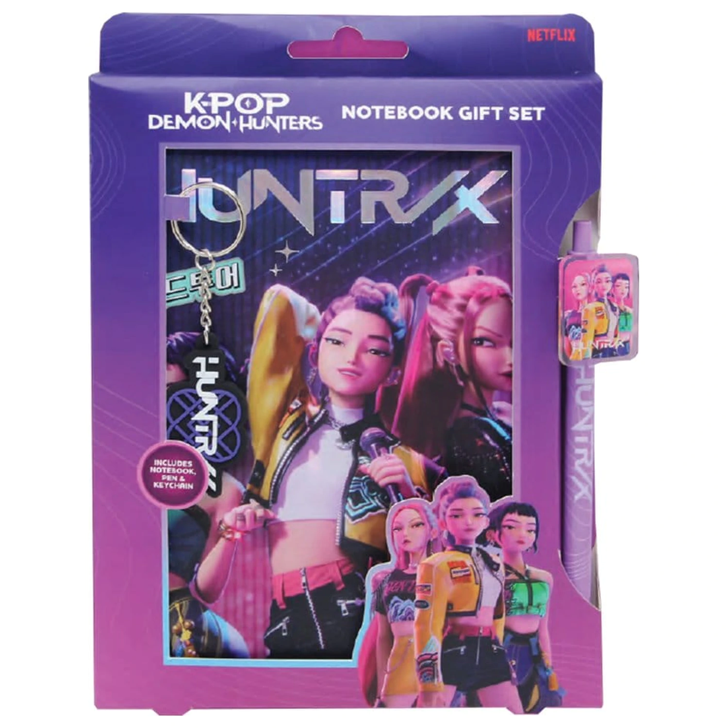 KPop Demon Hunters Set Cadou Carnet Huntr/x poza produsului