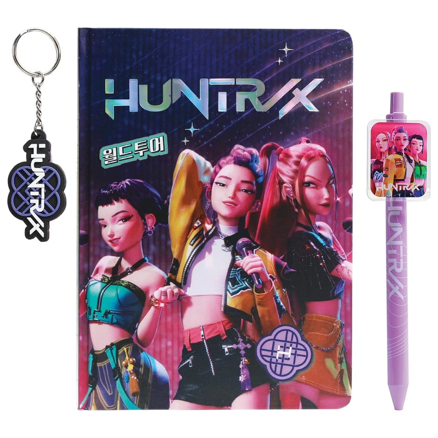 KPop Demon Hunters Set Cadou Carnet Huntr/x poza produsului