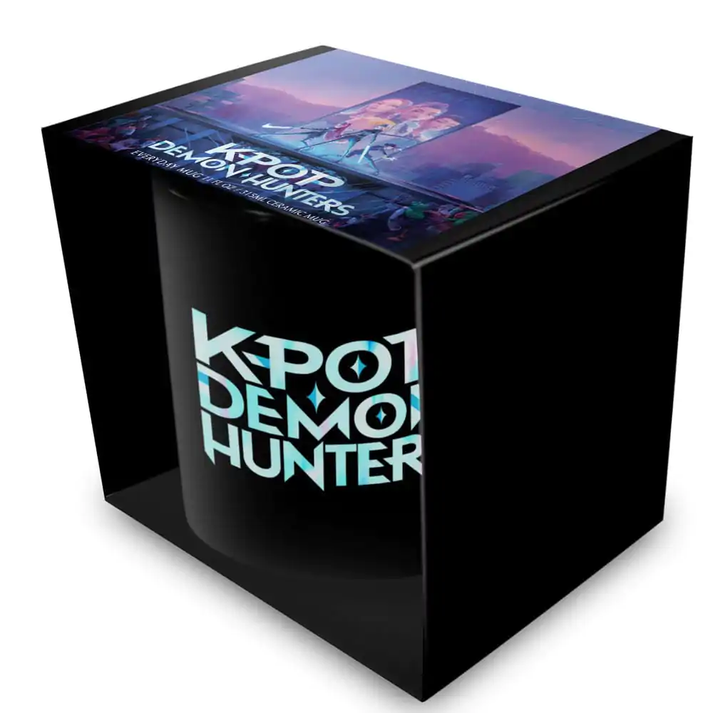 Cană KPop Demon Hunters cu logo K-Pop poza produsului
