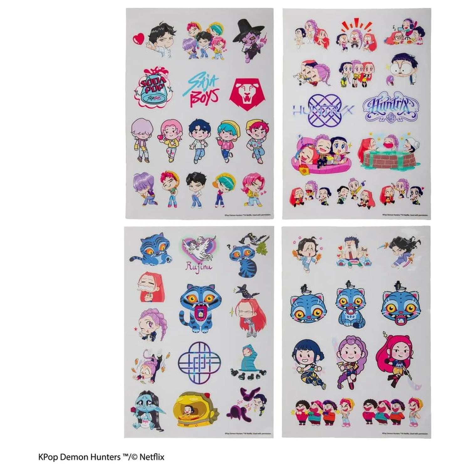KPop Demon Hunters Stickers KPop Demon Hunters poza produsului