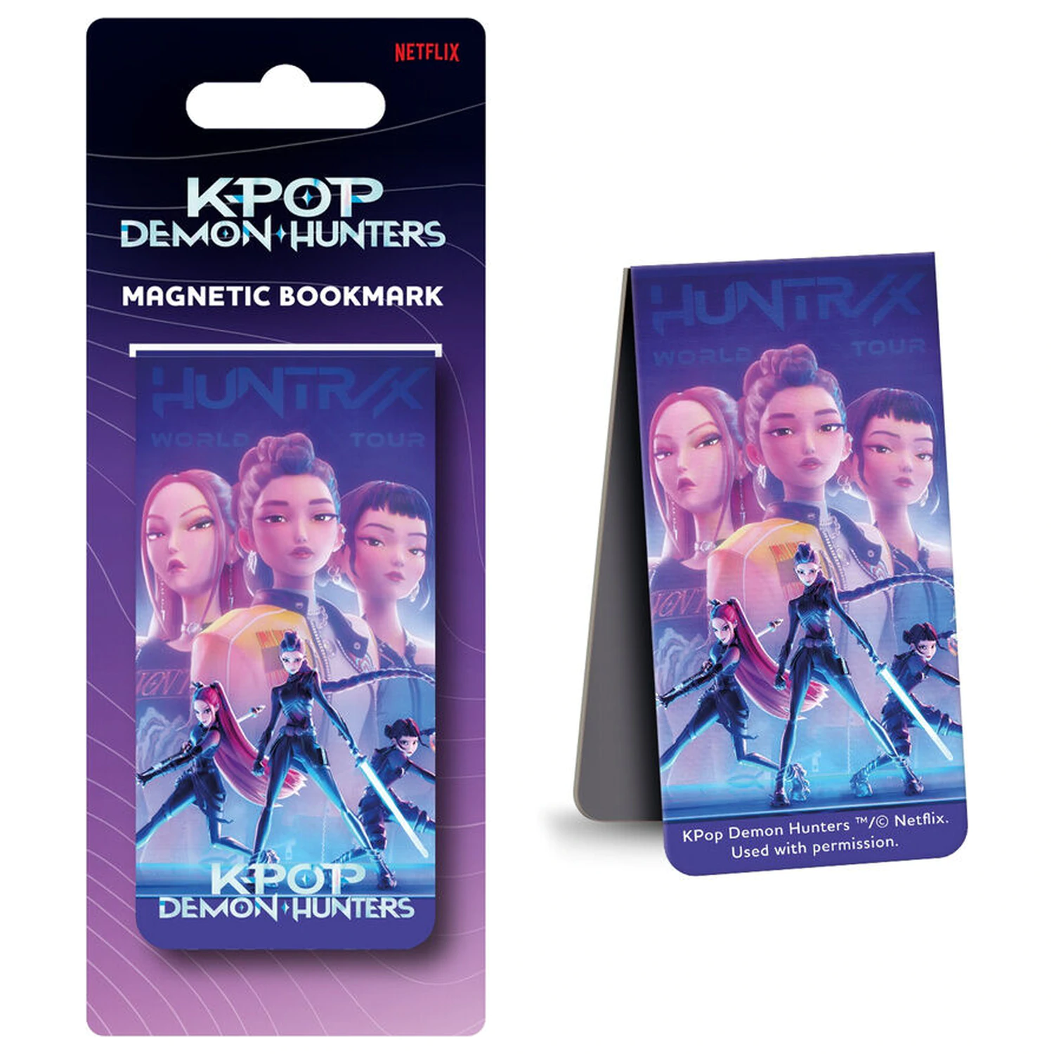 KPop Demon Hunters semn de carte magnetic poza produsului