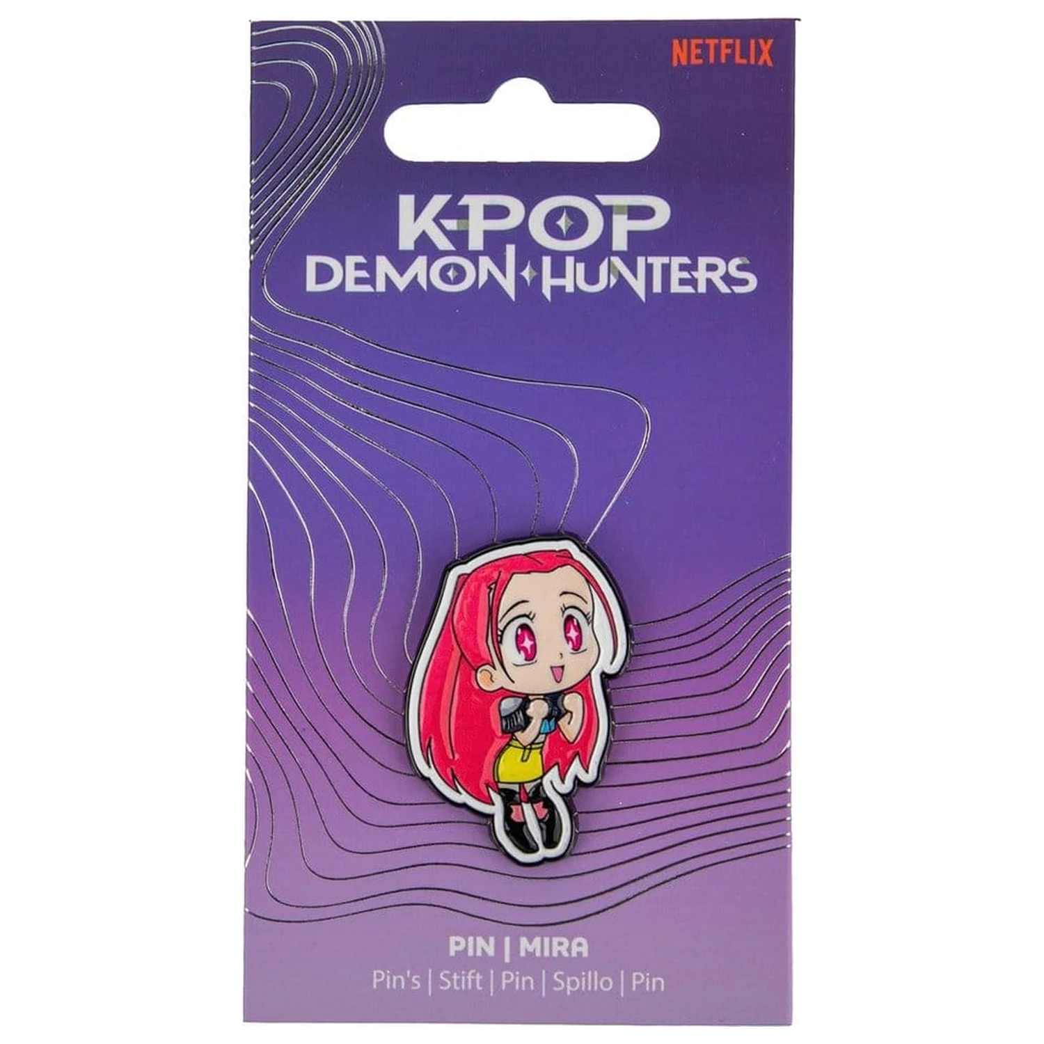 KPop Demon Hunters Pin Mira poza produsului