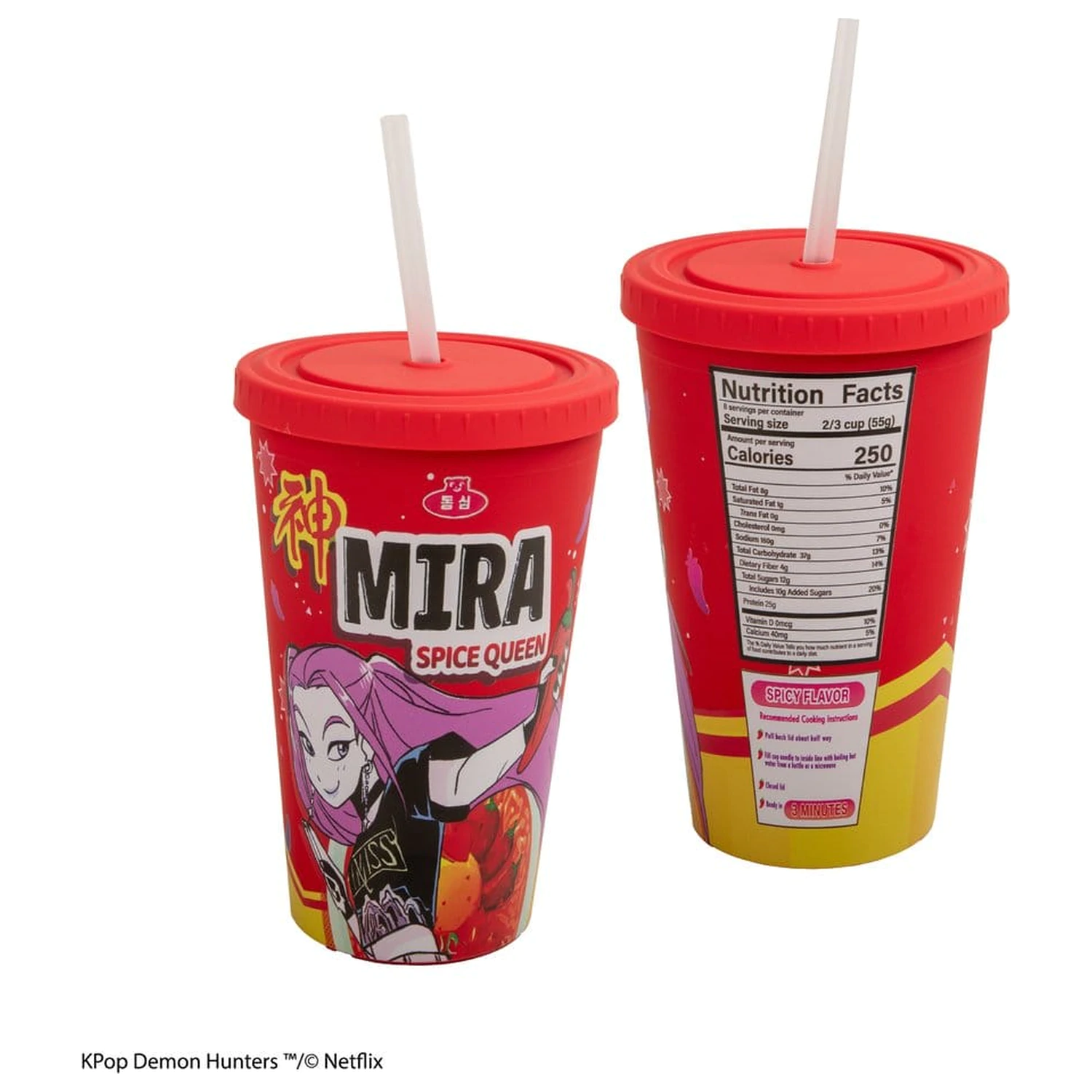 KPop Demon Hunters Tumbler Mira Spice Queen poza produsului
