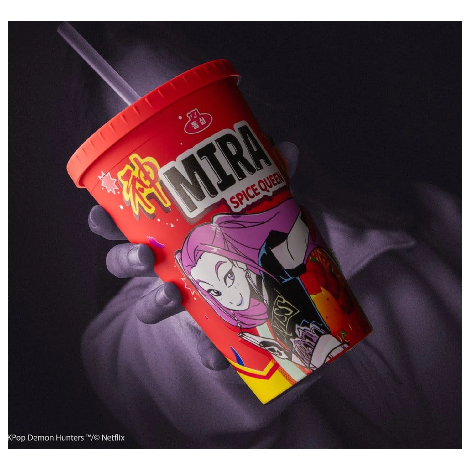KPop Demon Hunters Tumbler Mira Spice Queen poza produsului