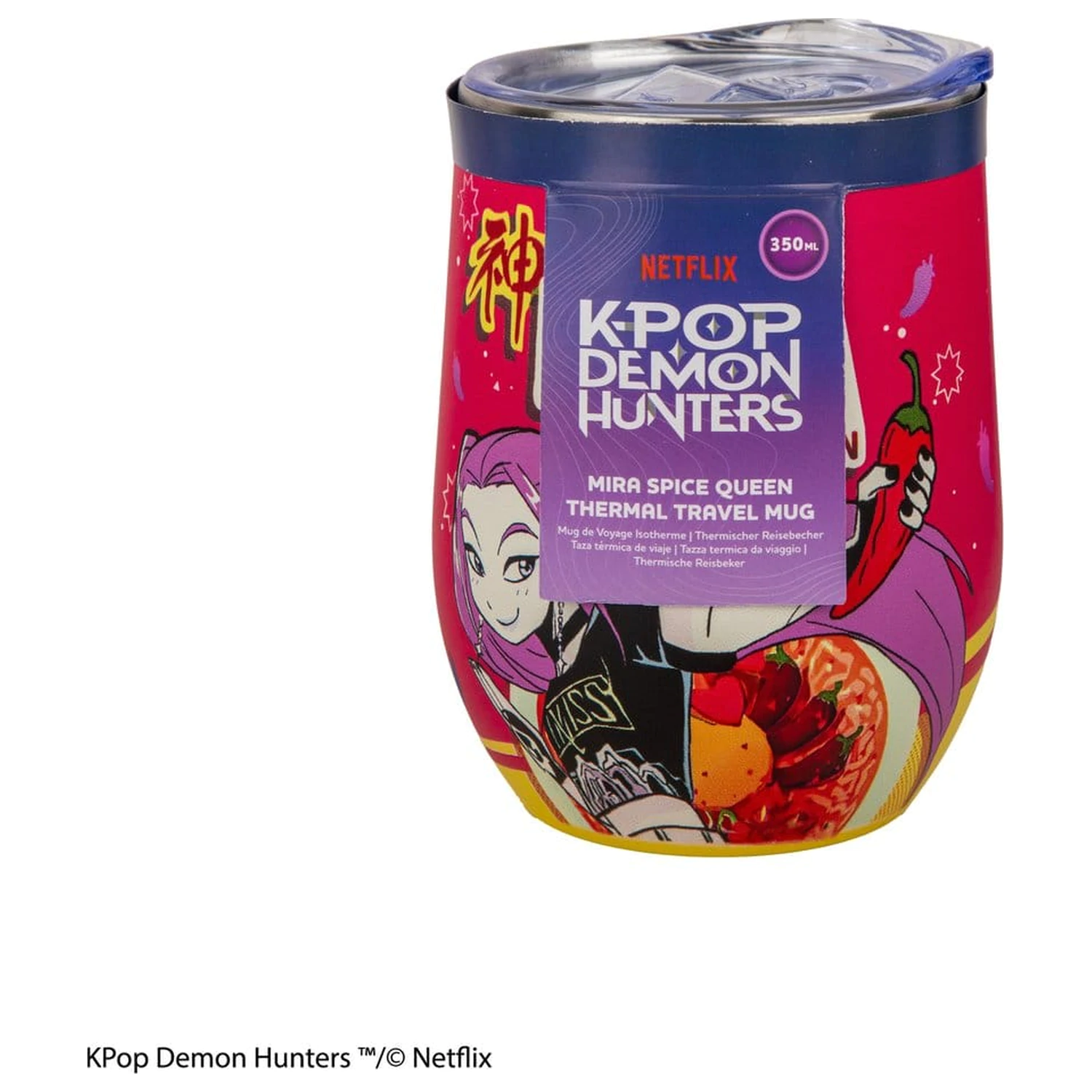KPop Demon Hunters Cana de călătorie Mira Spice Queen poza produsului