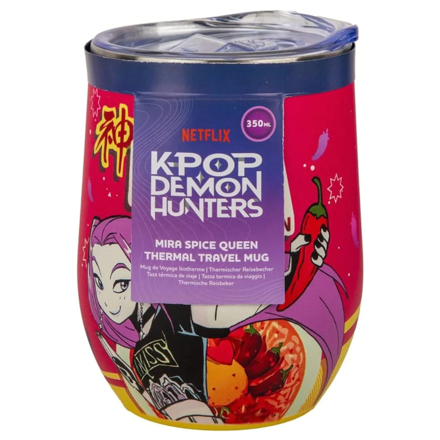 KPop Demon Hunters Cana de călătorie Mira Spice Queen poza produsului