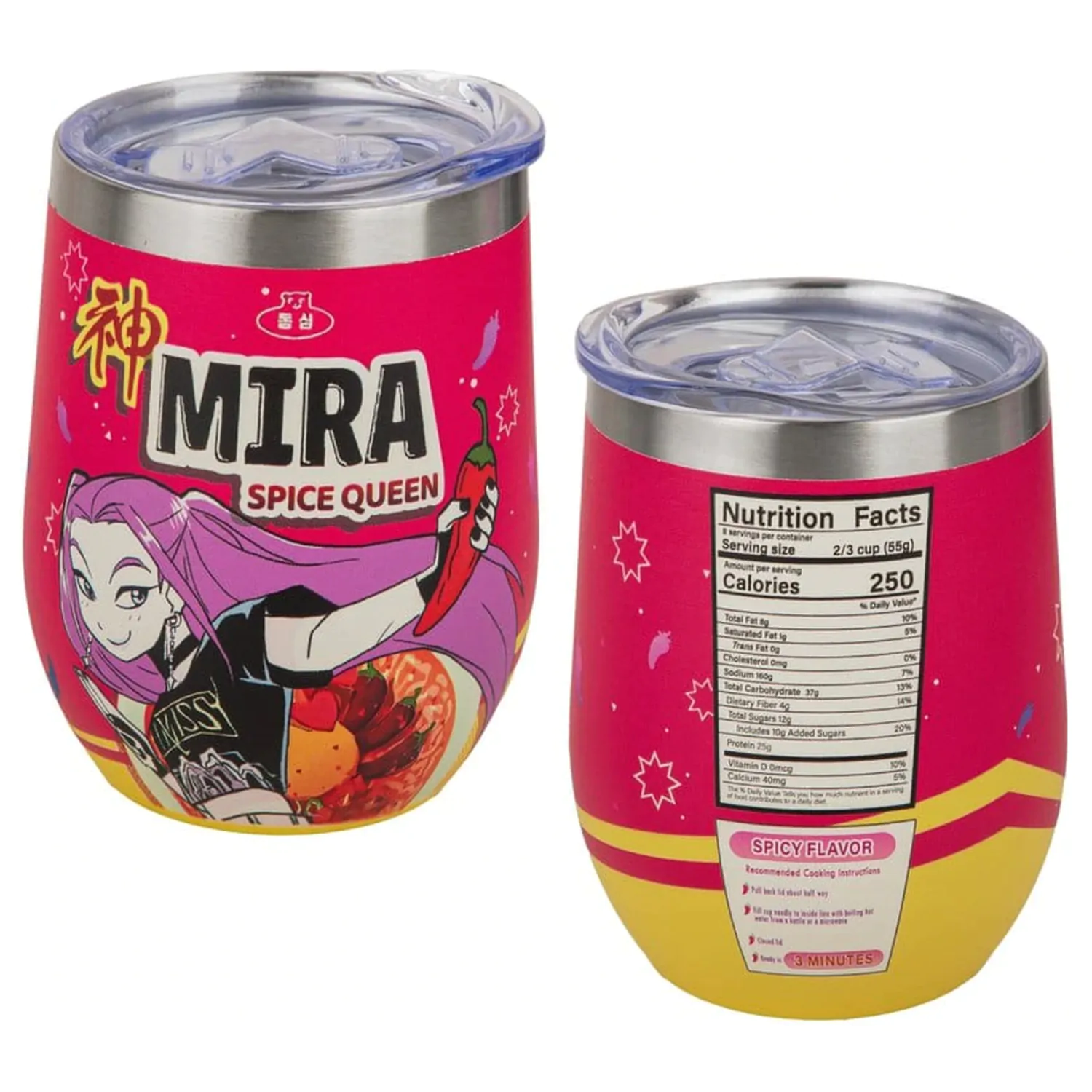 KPop Demon Hunters Cana de călătorie Mira Spice Queen poza produsului