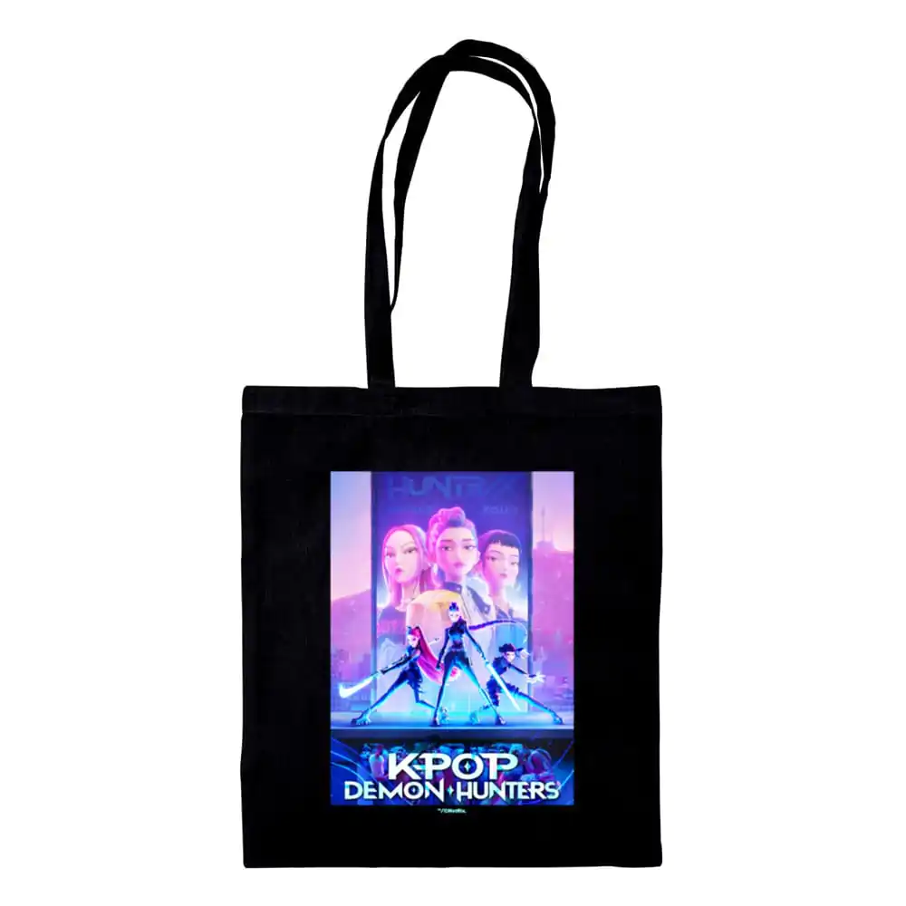 KPop Demon Hunters Tote Bag Movie Key Art poza produsului