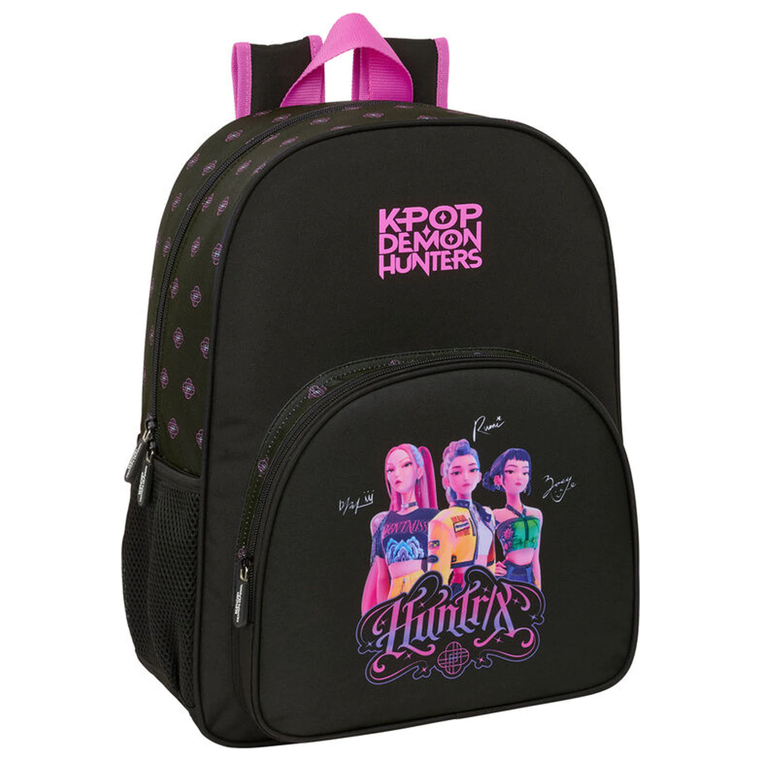 Kpop Demon Hunters Negra rucsac poza produsului
