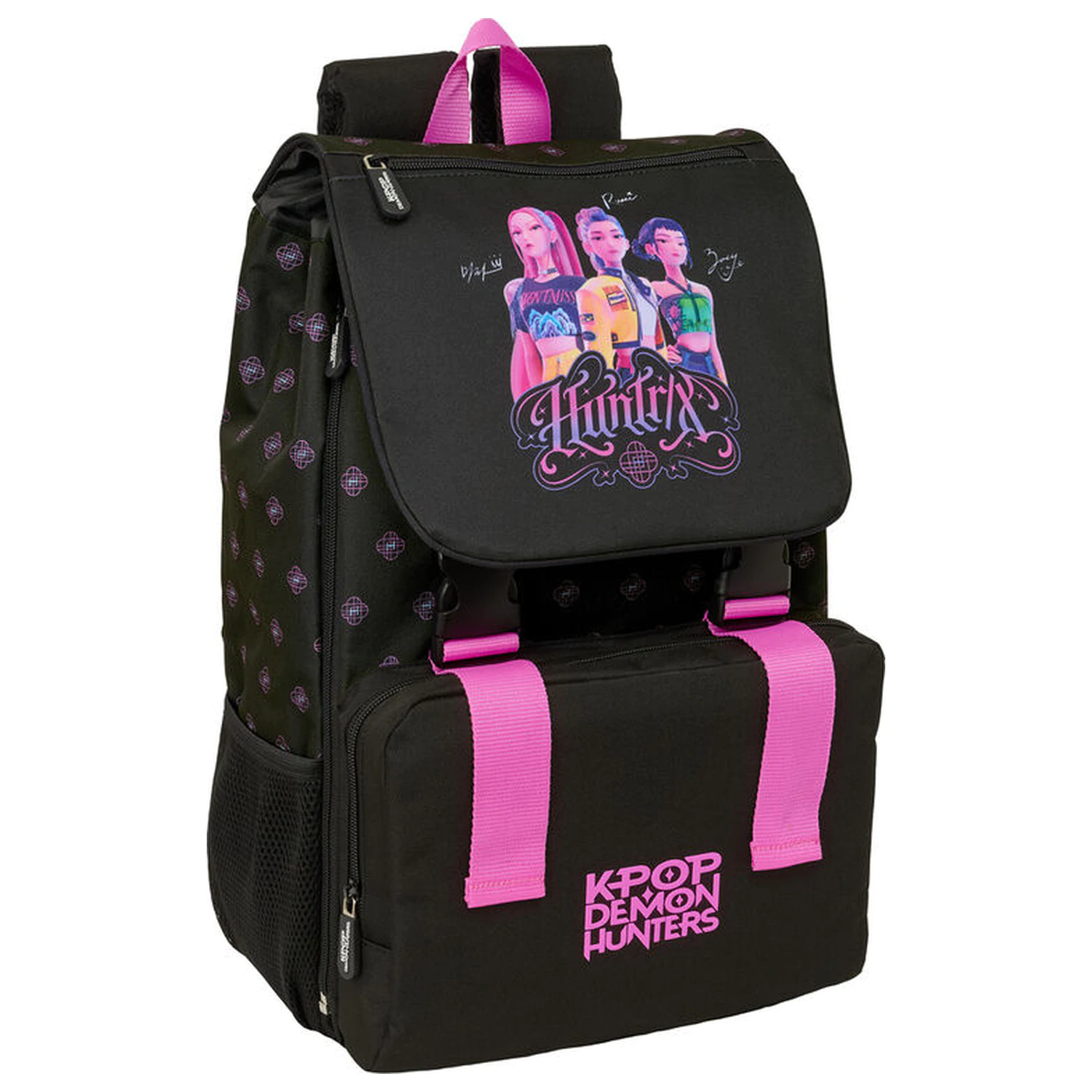Kpop Demon Hunters Negra rucsac poza produsului