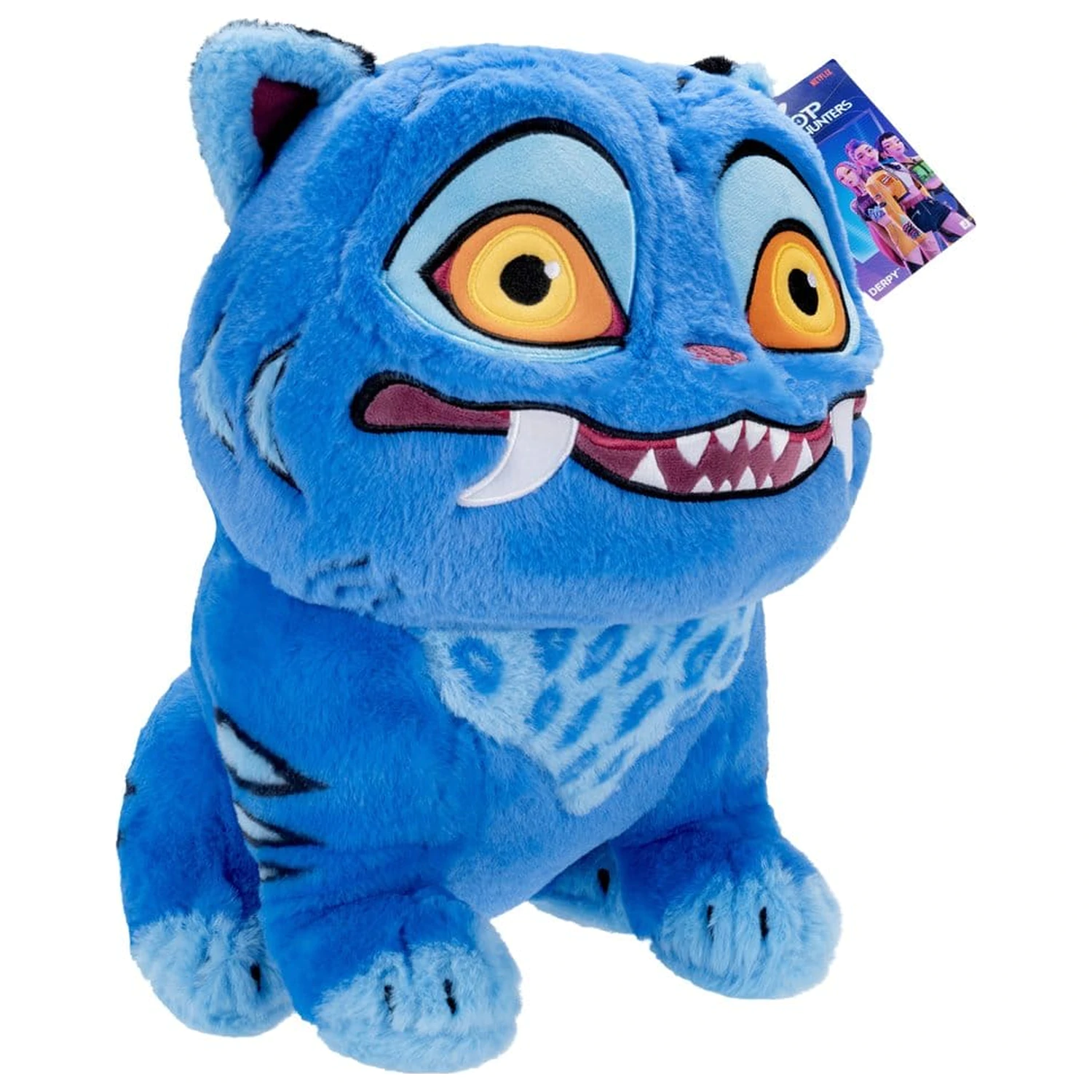 KPOP Demon Hunters Figurina de pluș Sitting Derpy 30 cm poza produsului