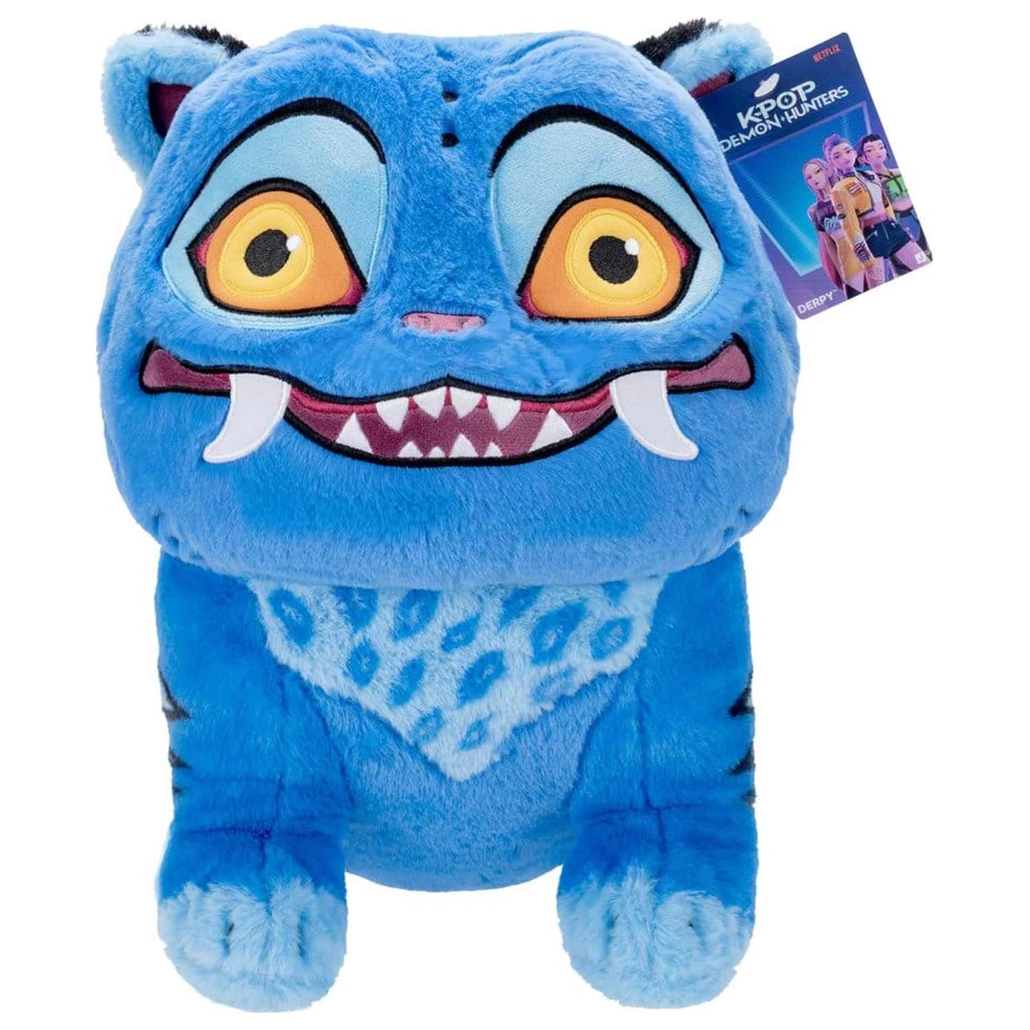 KPOP Demon Hunters Figurina de pluș Sitting Derpy 30 cm poza produsului