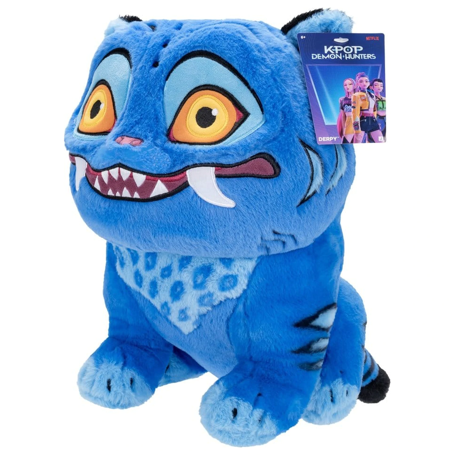 KPOP Demon Hunters Figurina de pluș Sitting Derpy 30 cm poza produsului