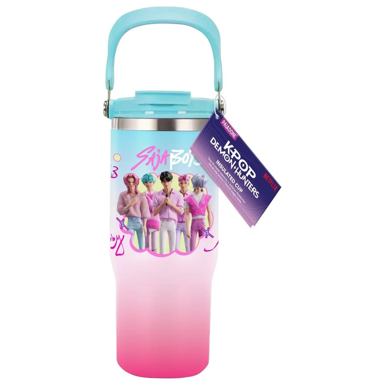 KPop Demon Hunters Cana Termos 900 ml poza produsului