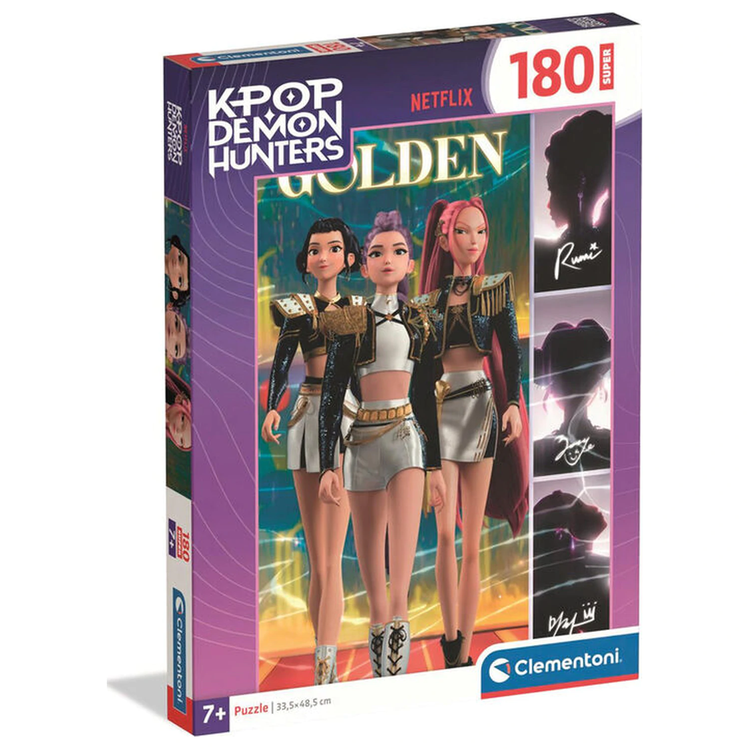 Kpop Demon Hunters puzzle 180 piese poza produsului