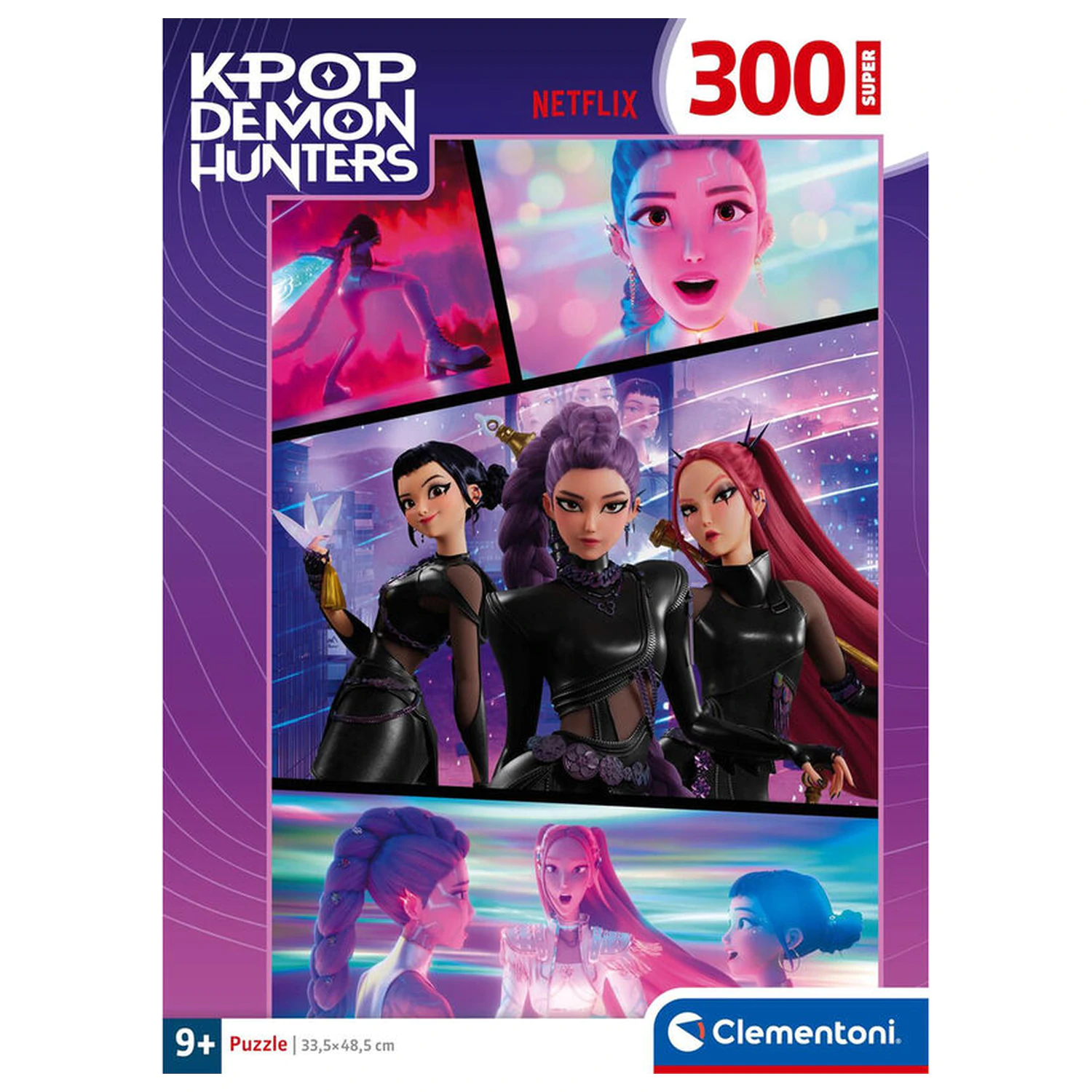 Kpop Demon Hunters puzzle 300 piese poza produsului
