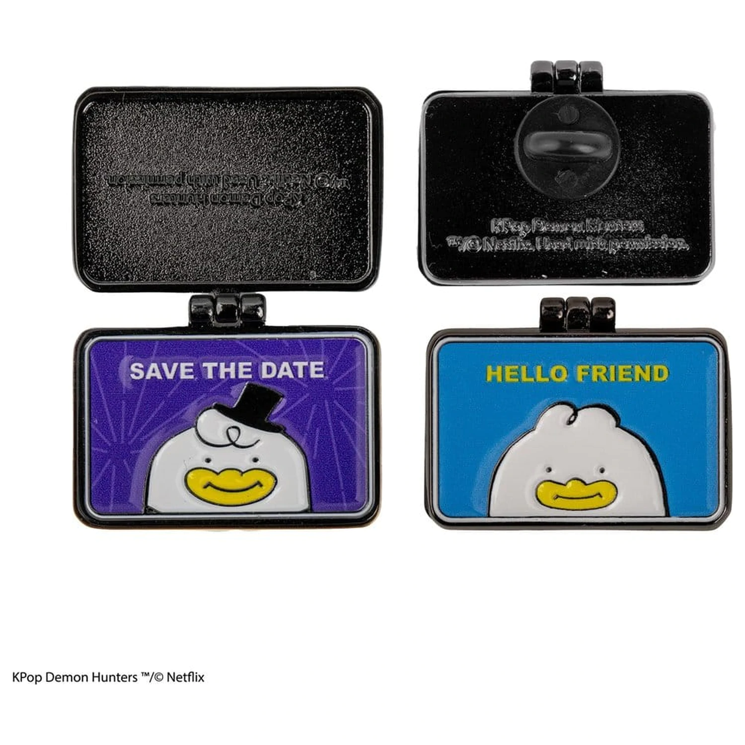 KPop Demon Hunters pin Rujinu Letters poza produsului