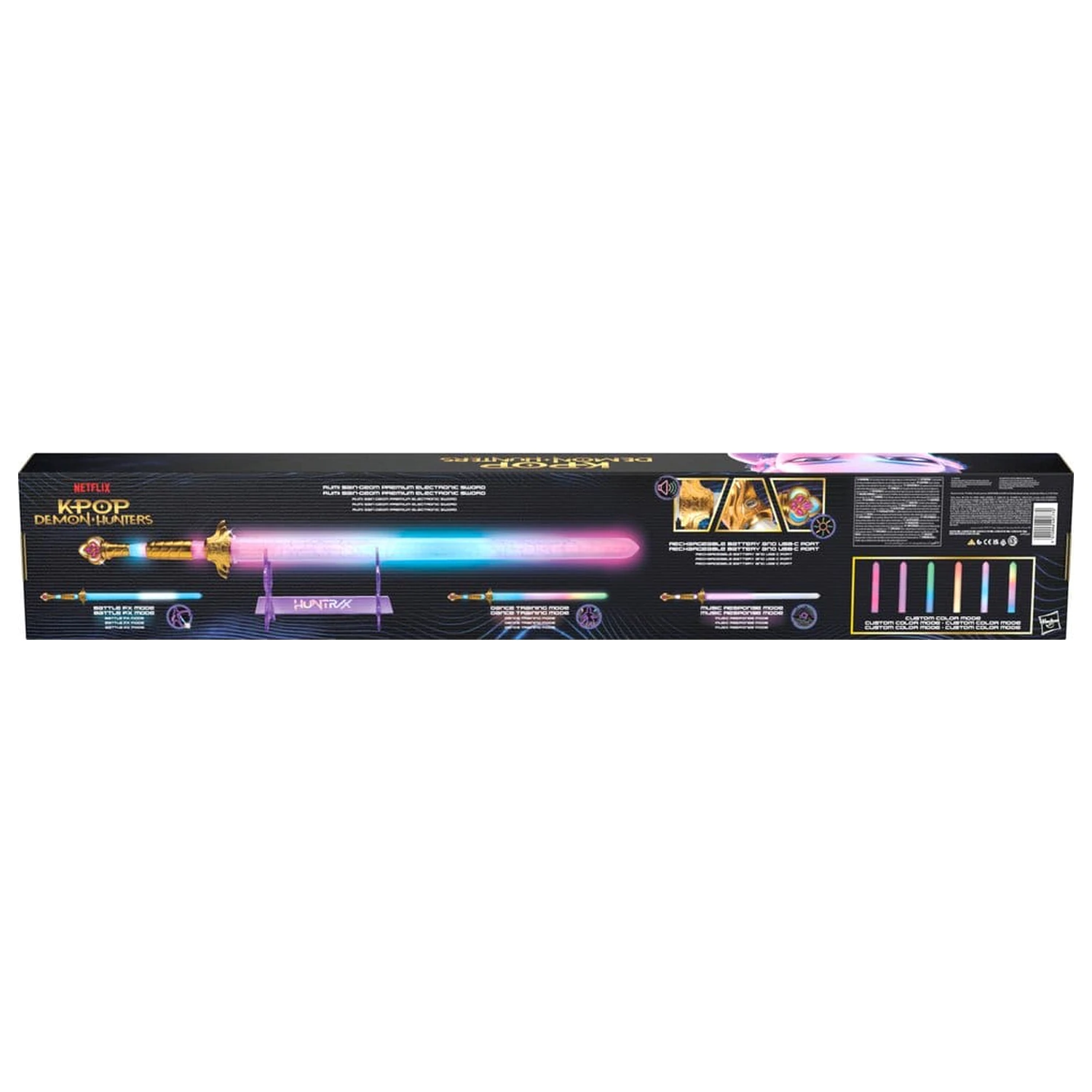 KPop Demon Hunters Rumi Sain-Geom Premium Sabie Electronica poza produsului