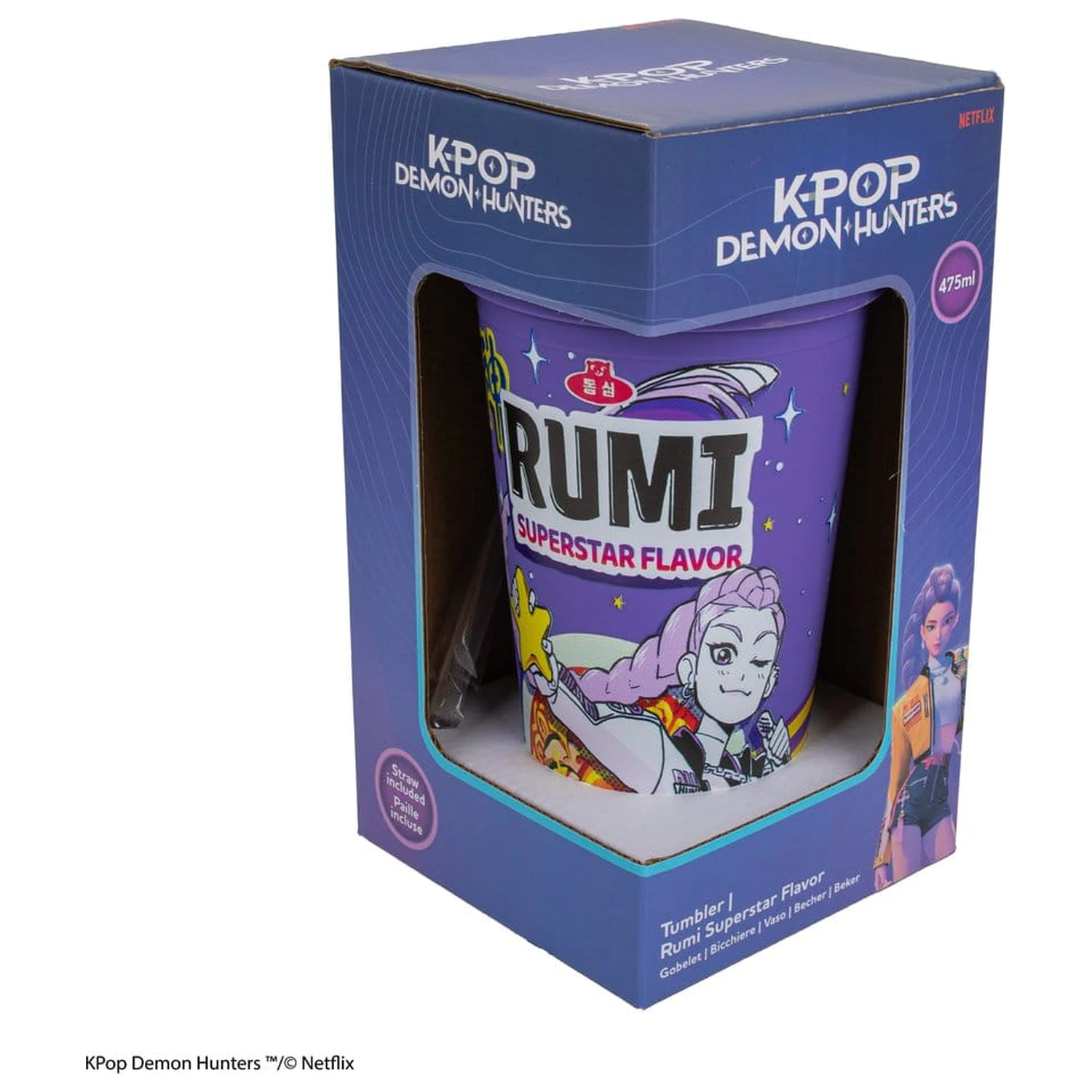 KPop Demon Hunters Tumbler Rumi Superstar Flavor poza produsului