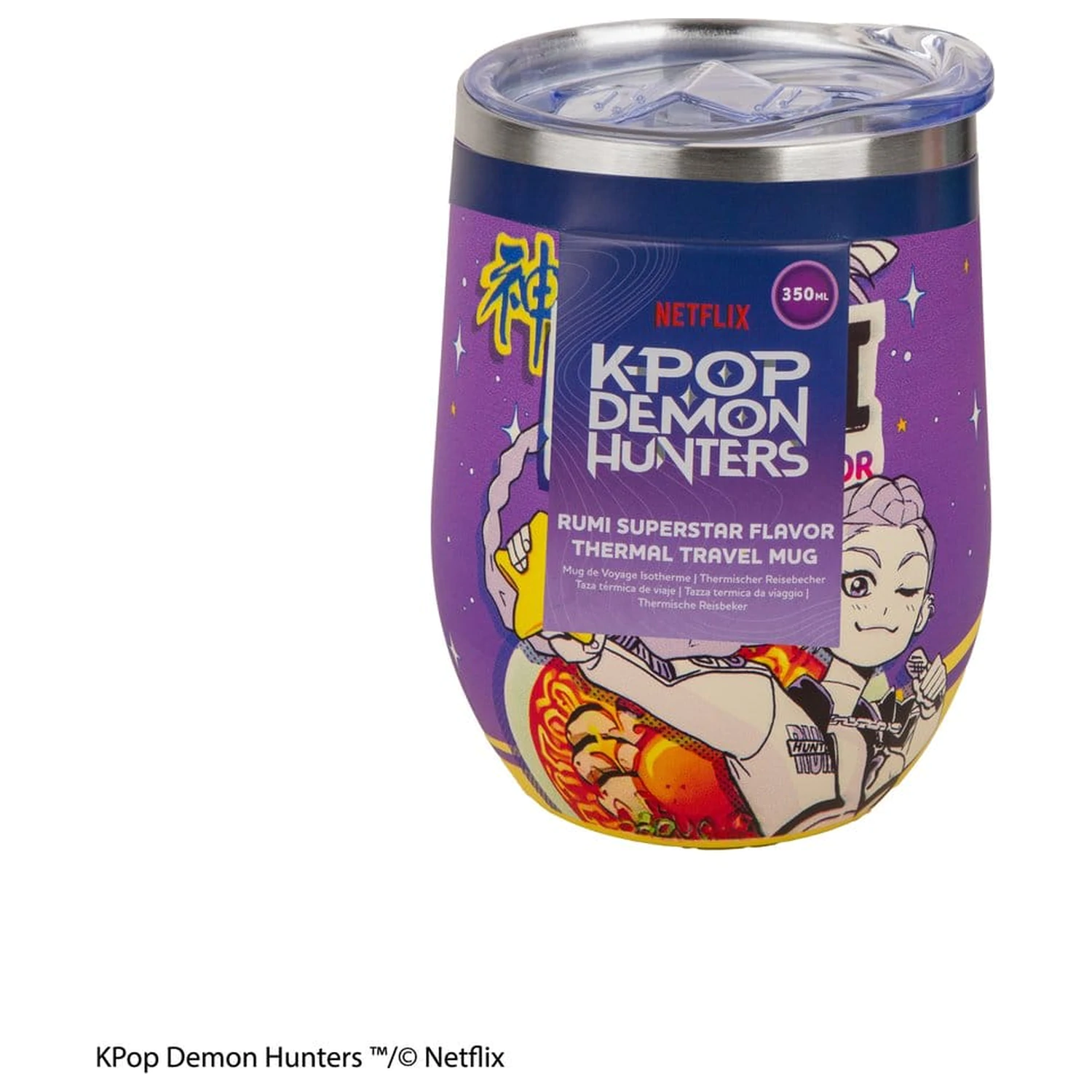 KPop Demon Hunters Cană de călătorie Rumi Superstar Flavor poza produsului
