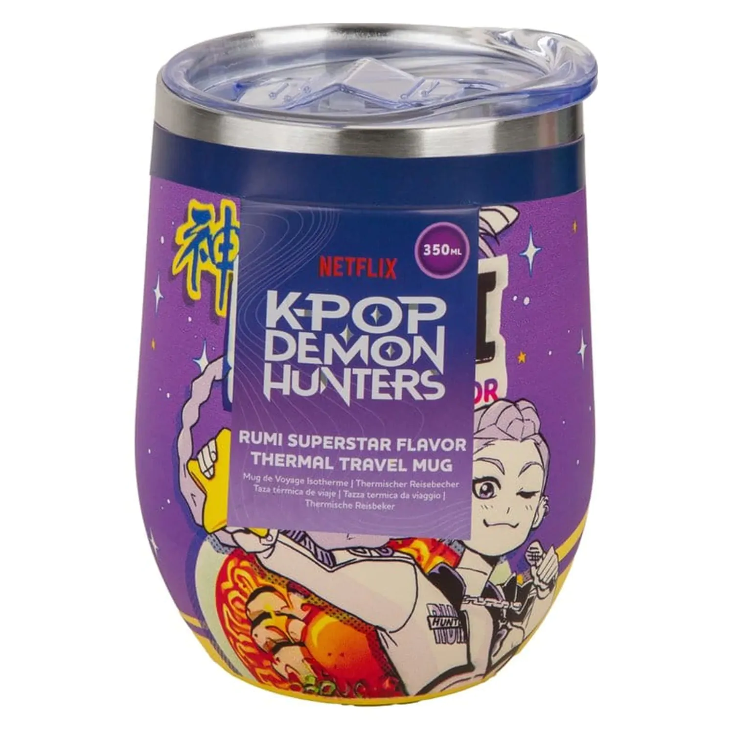 KPop Demon Hunters Cană de călătorie Rumi Superstar Flavor poza produsului