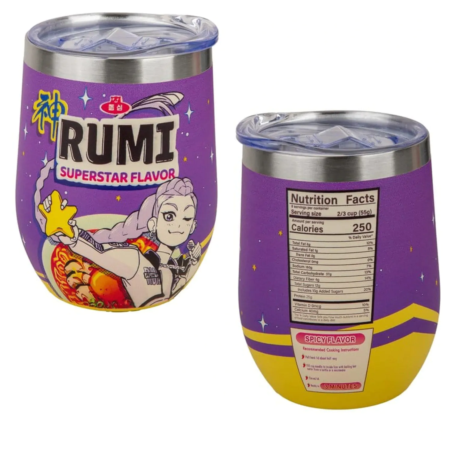 KPop Demon Hunters Cană de călătorie Rumi Superstar Flavor poza produsului