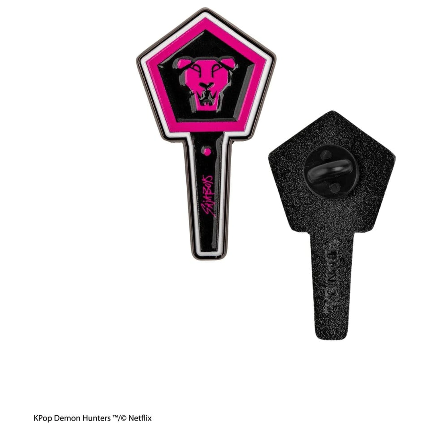 KPop Demon Hunters Pin Saja Boys Light Stick poza produsului