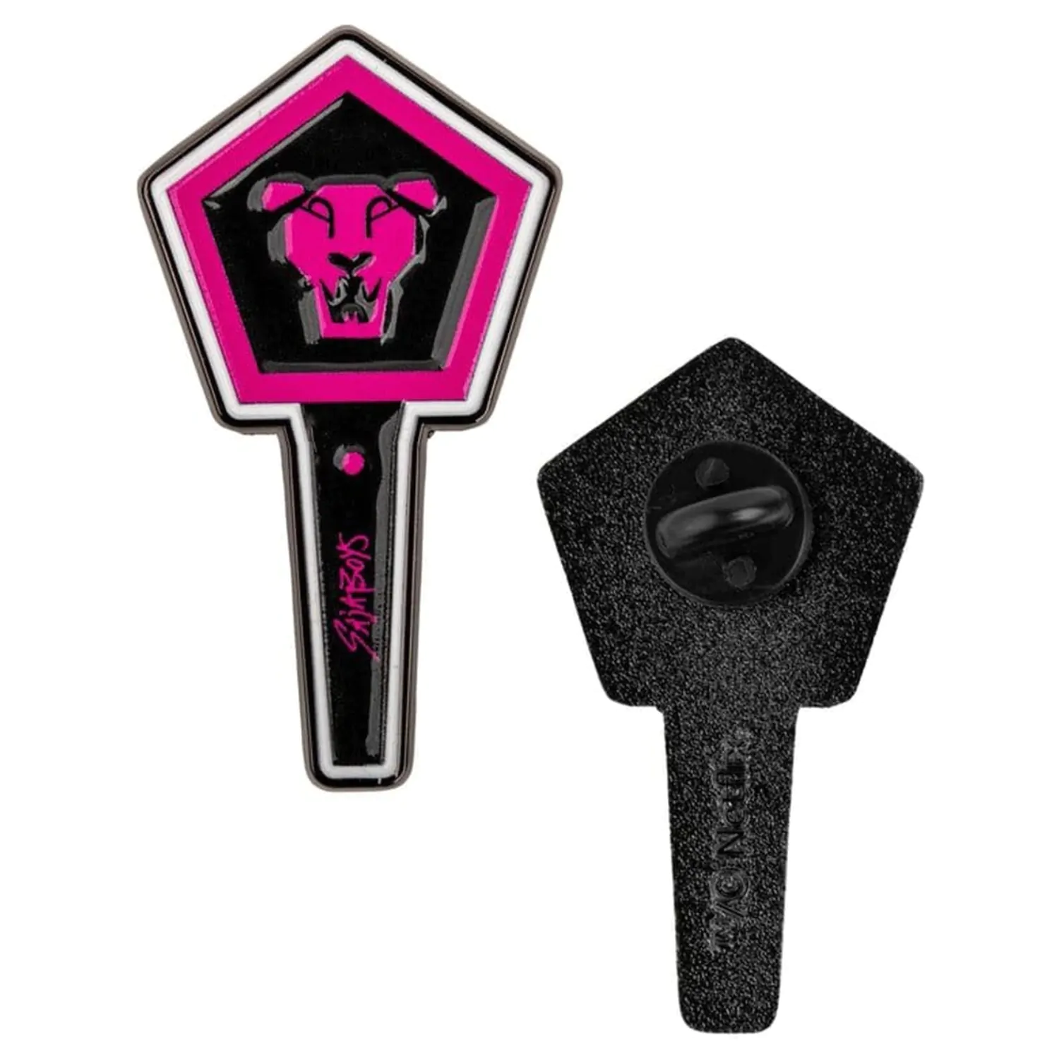 KPop Demon Hunters Pin Saja Boys Light Stick poza produsului