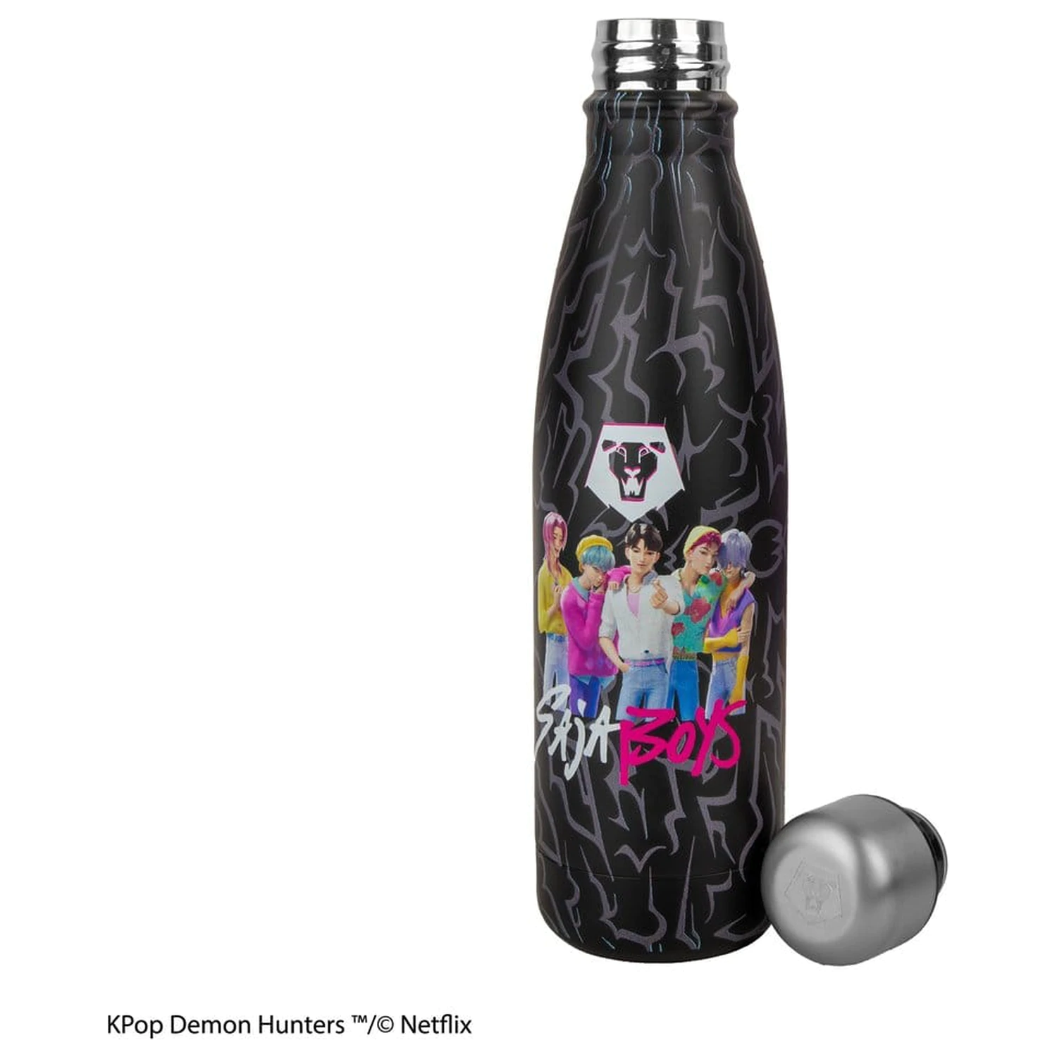 KPop Demon Hunters Water Bottle Saja Boys poza produsului