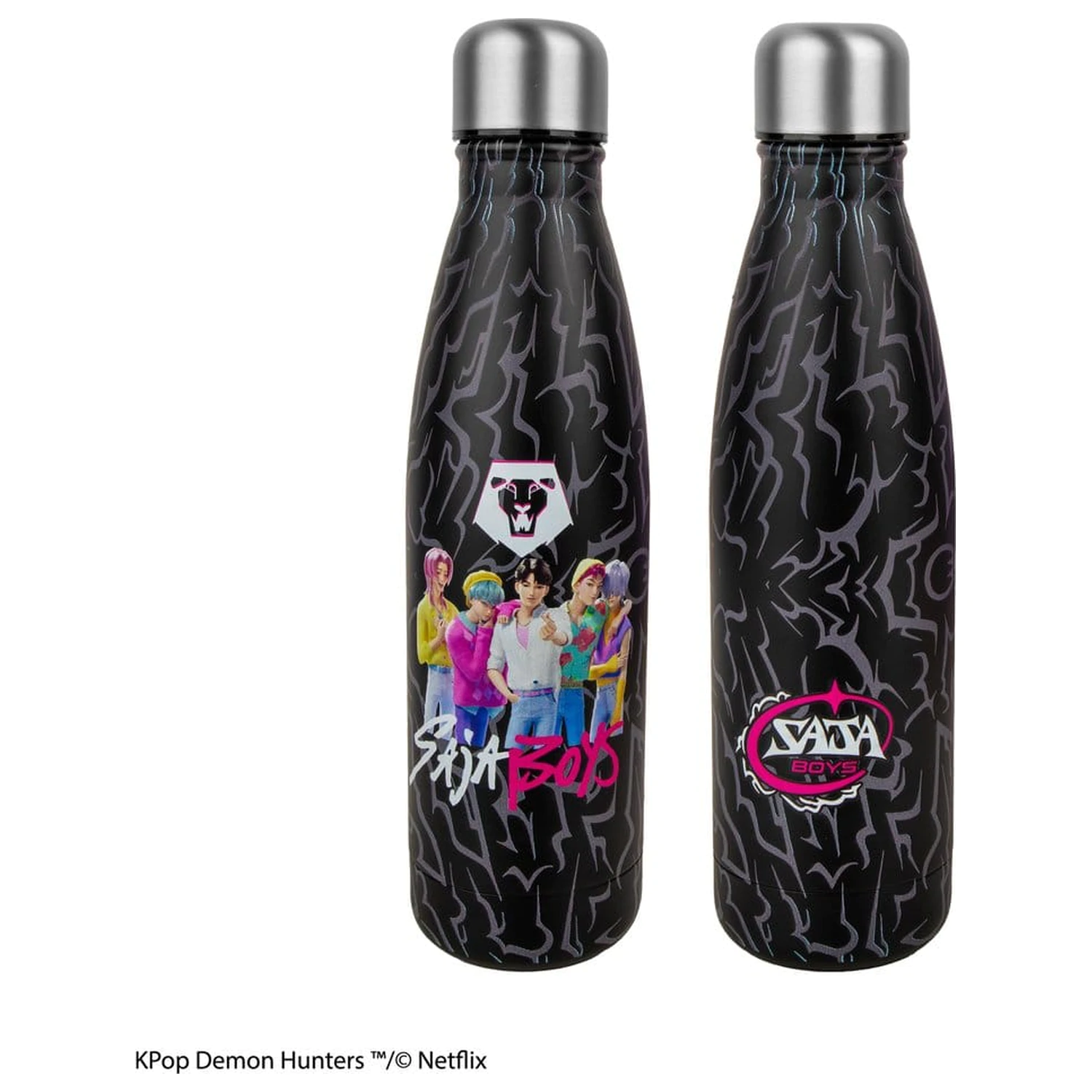 KPop Demon Hunters Water Bottle Saja Boys poza produsului