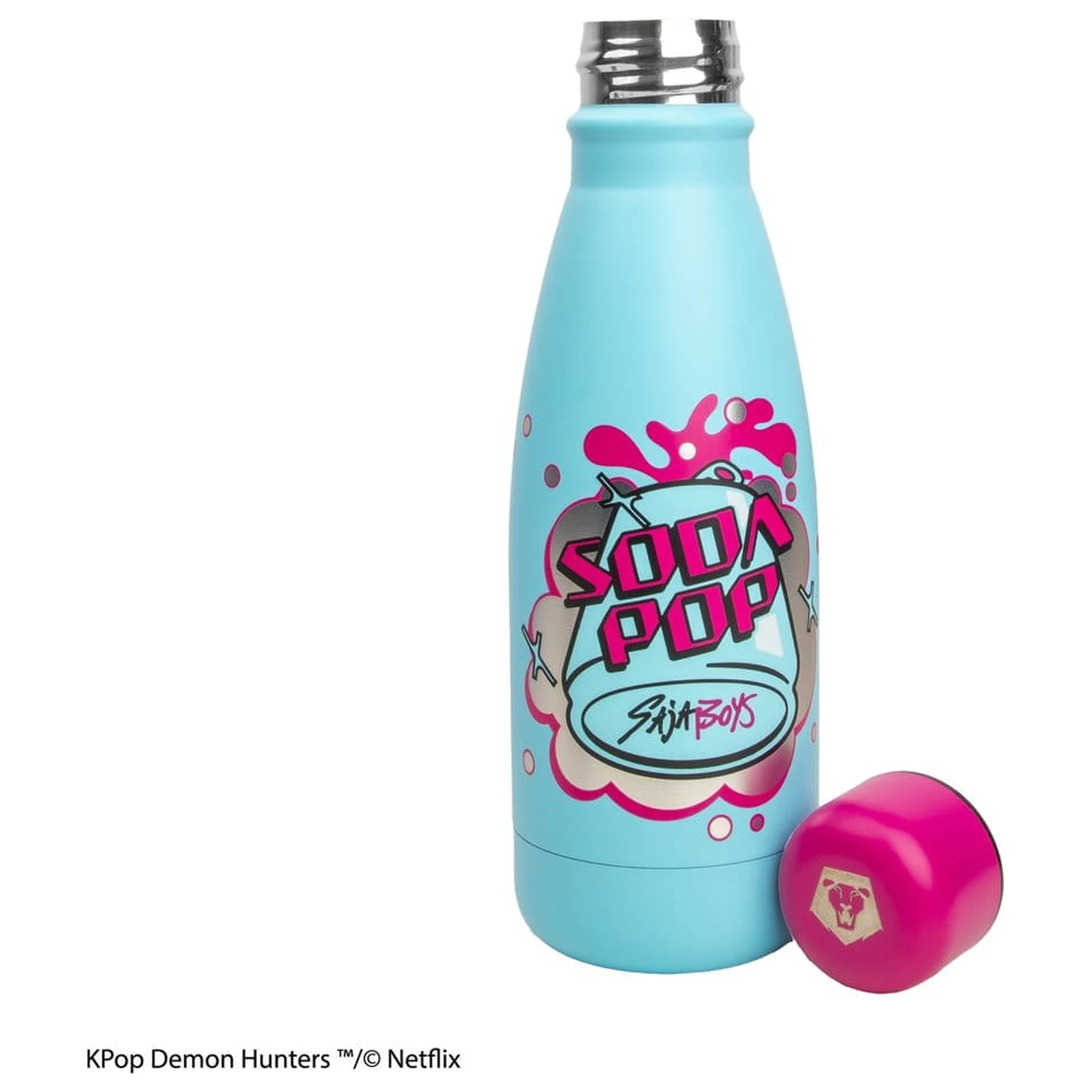KPop Demon Hunters Mini Sticla de apa Soda Pop poza produsului