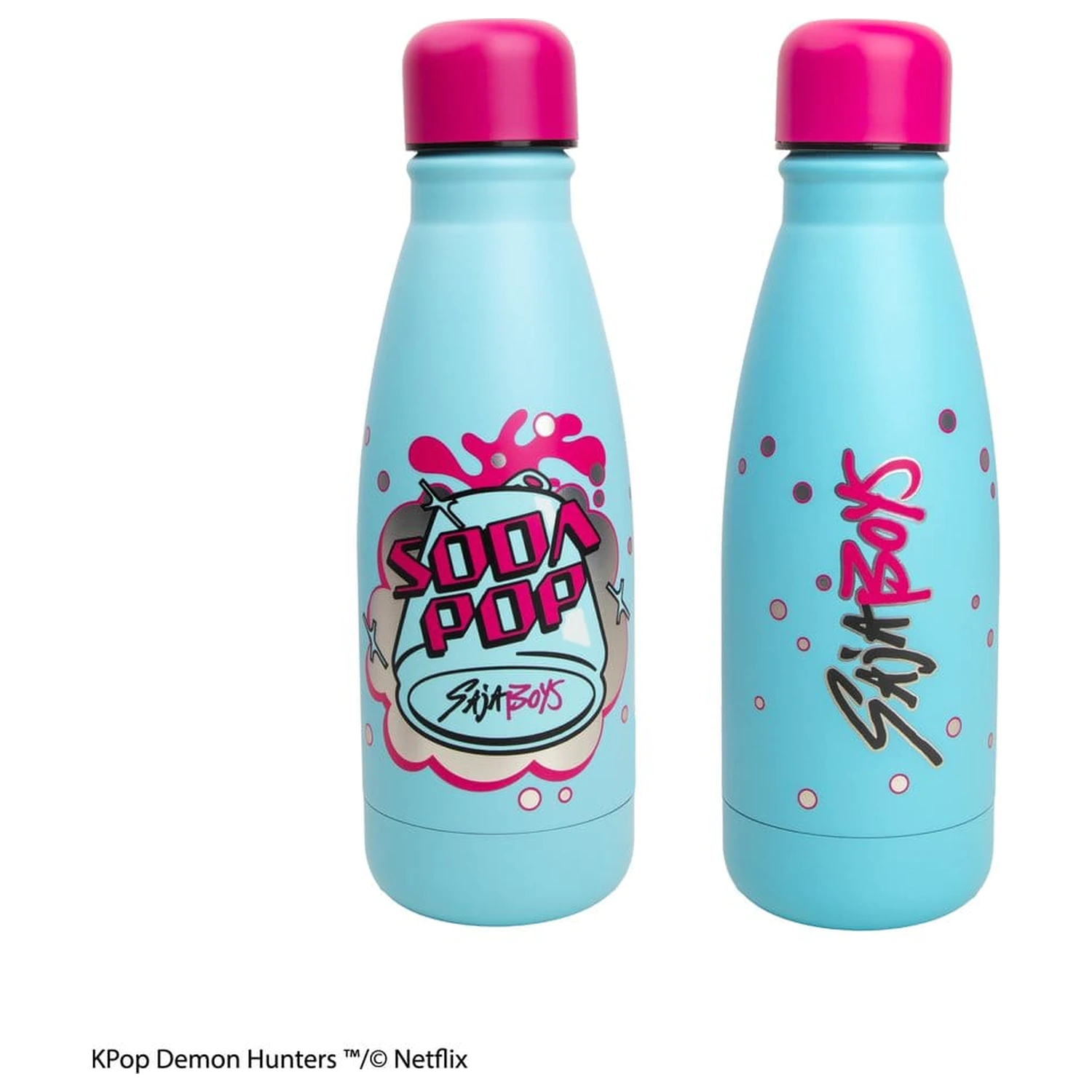 KPop Demon Hunters Mini Sticla de apa Soda Pop poza produsului