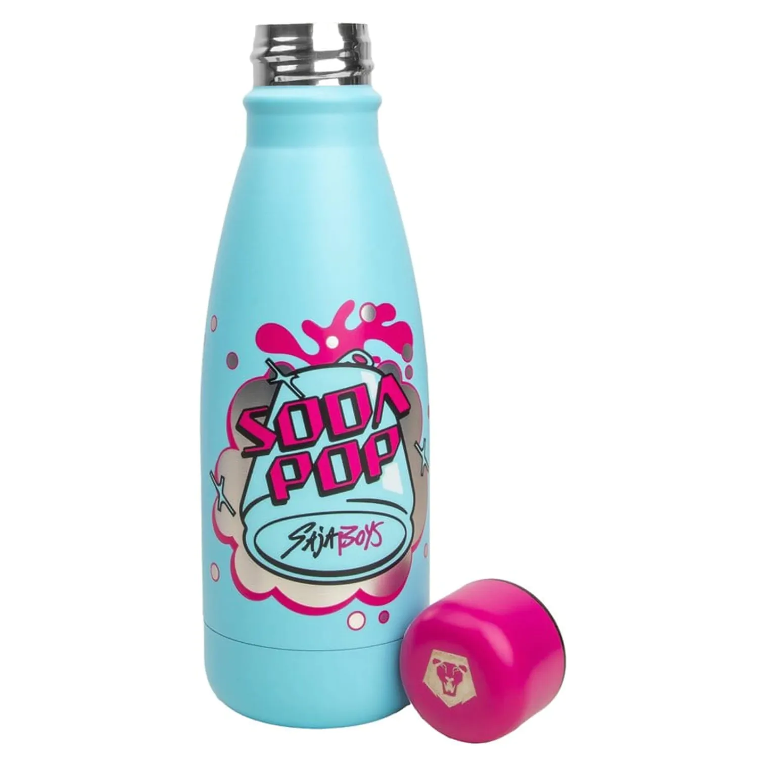 KPop Demon Hunters Mini Sticla de apa Soda Pop poza produsului
