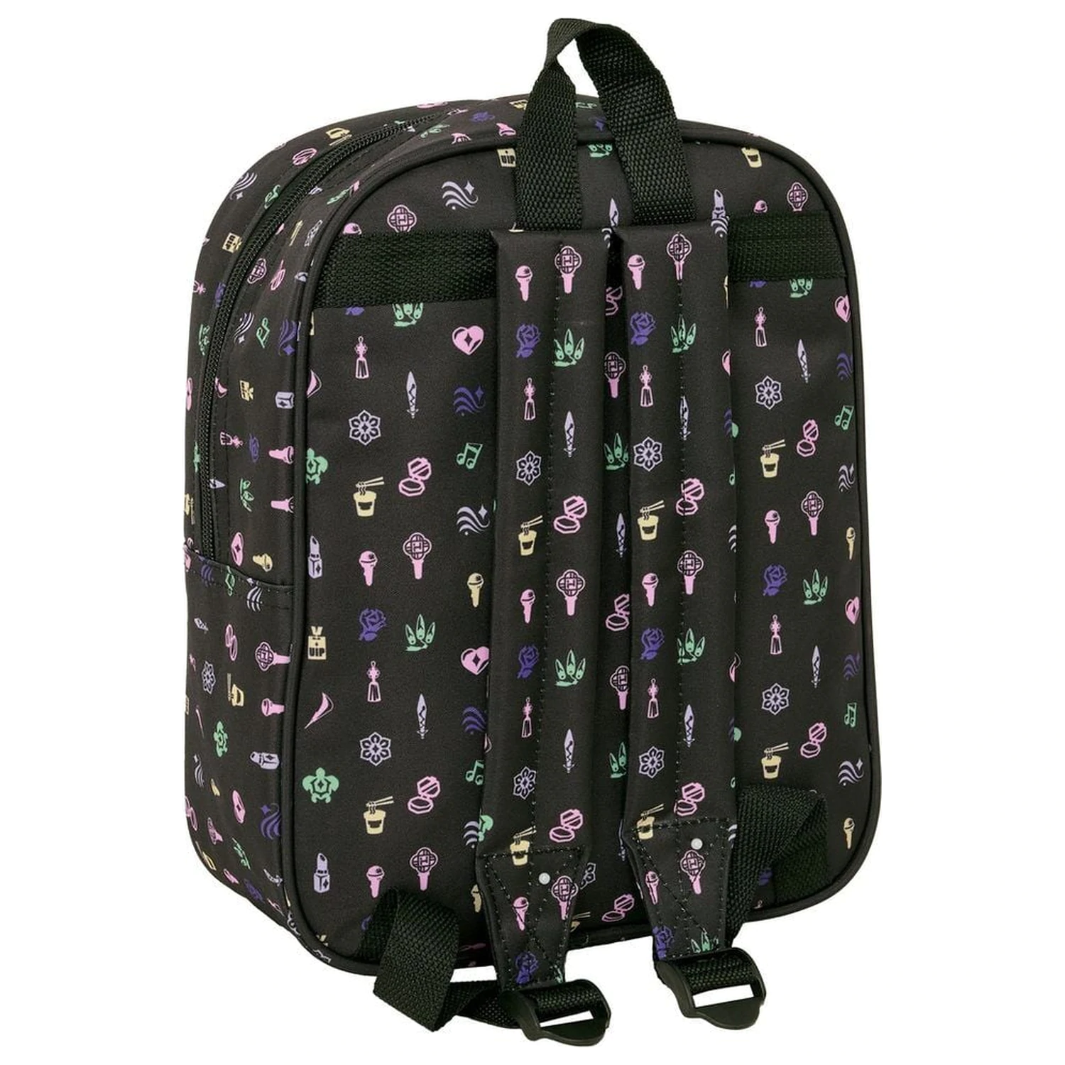 Kpop Demon Hunters Rucsac 3D cu Sunet si LED-uri 27cm poza produsului