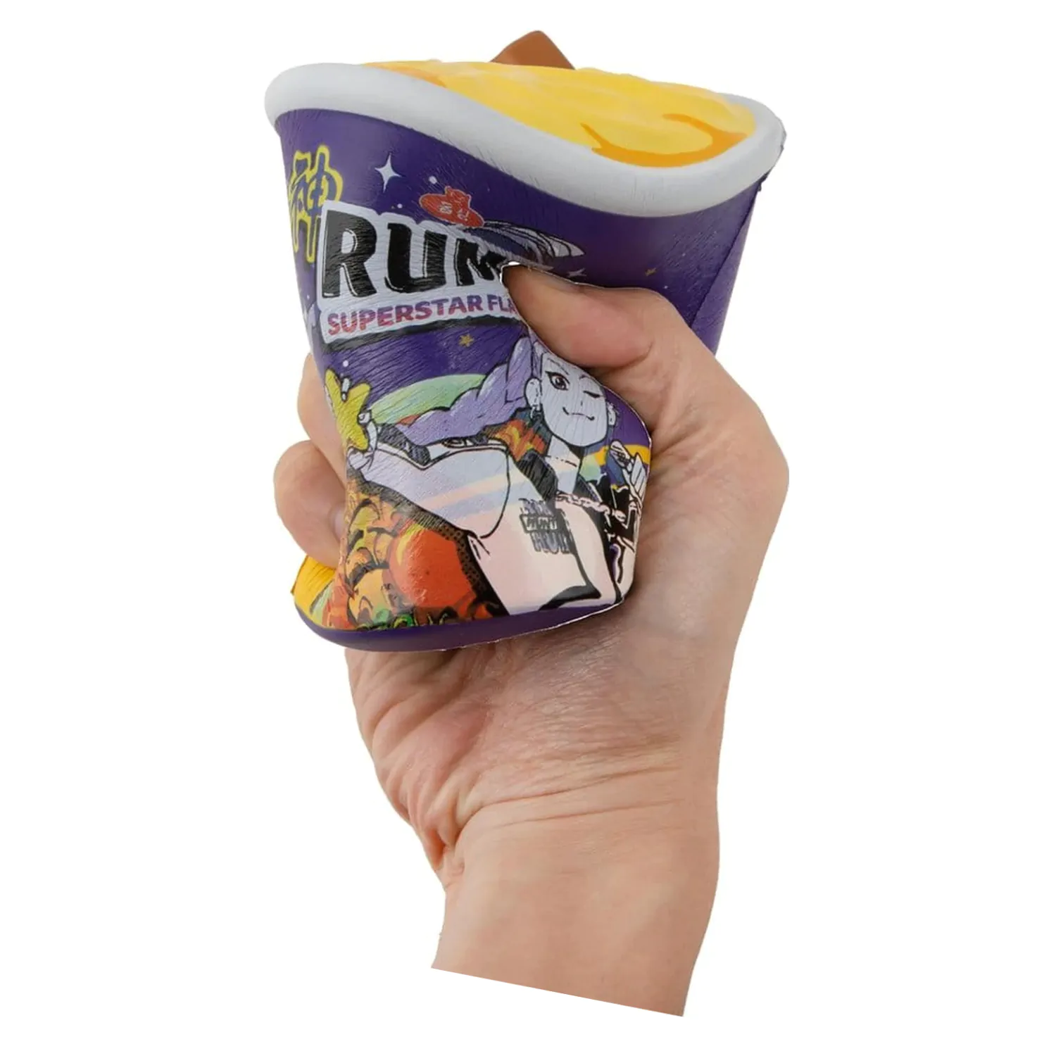 KPop Demon Hunters Squishy Figura Anti-Stres Rumi Superstar Flavor Noodles poza produsului