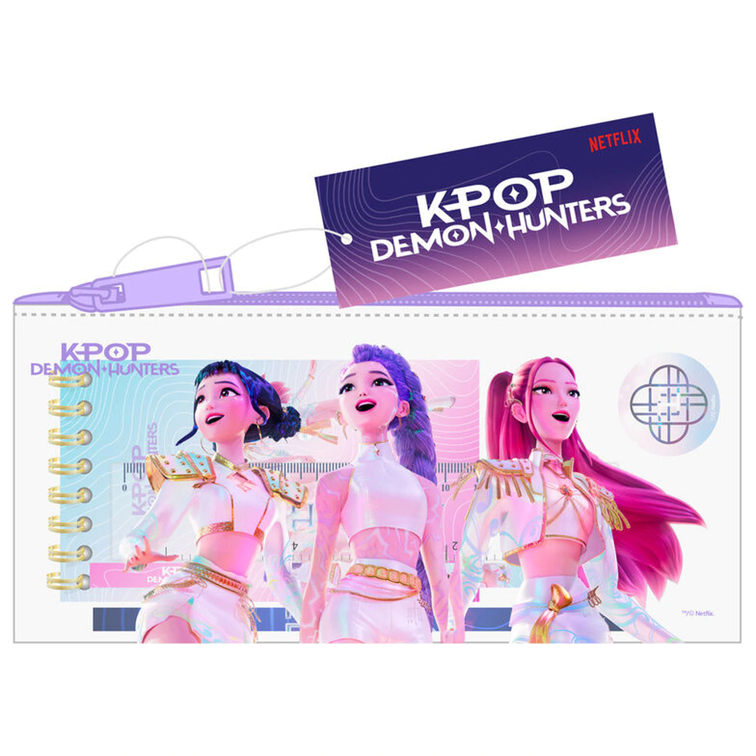 Kpop Demon Hunters trusa de creioane de papetarie poza produsului