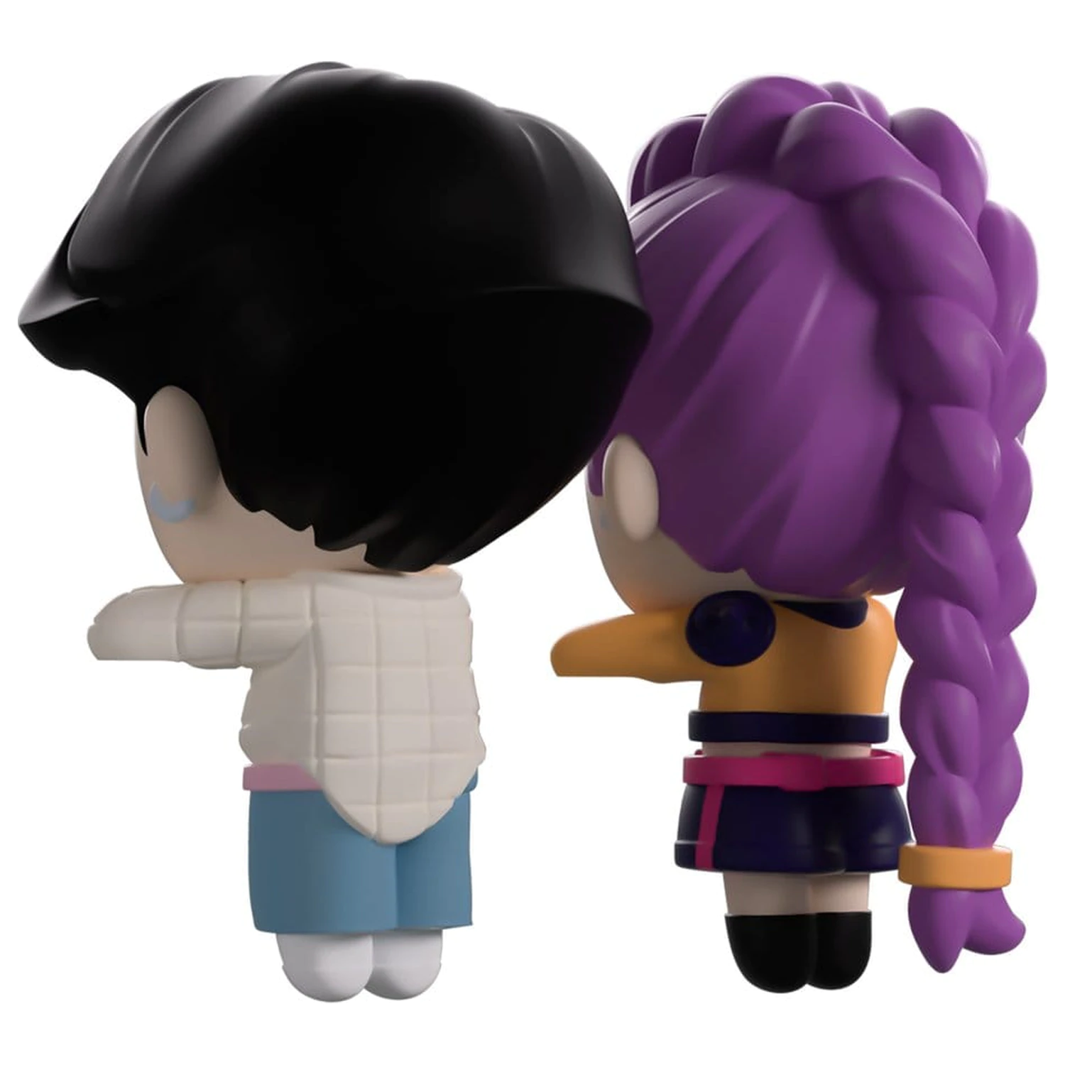 KPop Demon Hunters Vinyl Figures Jinu & Rumi Monitor Buddiez 6 cm poza produsului